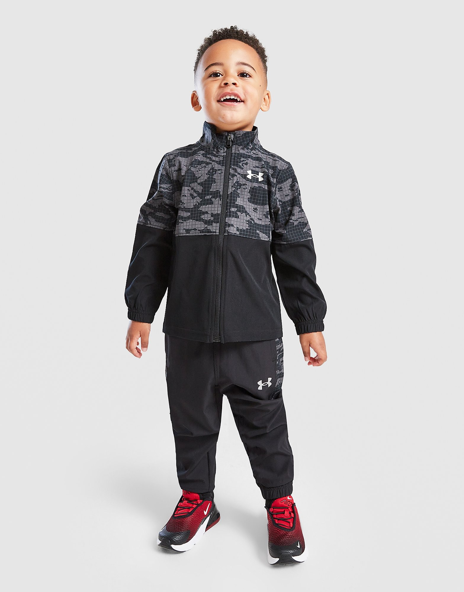 Under Armour Vanish Full Zip Camo Tracksuit Infanr