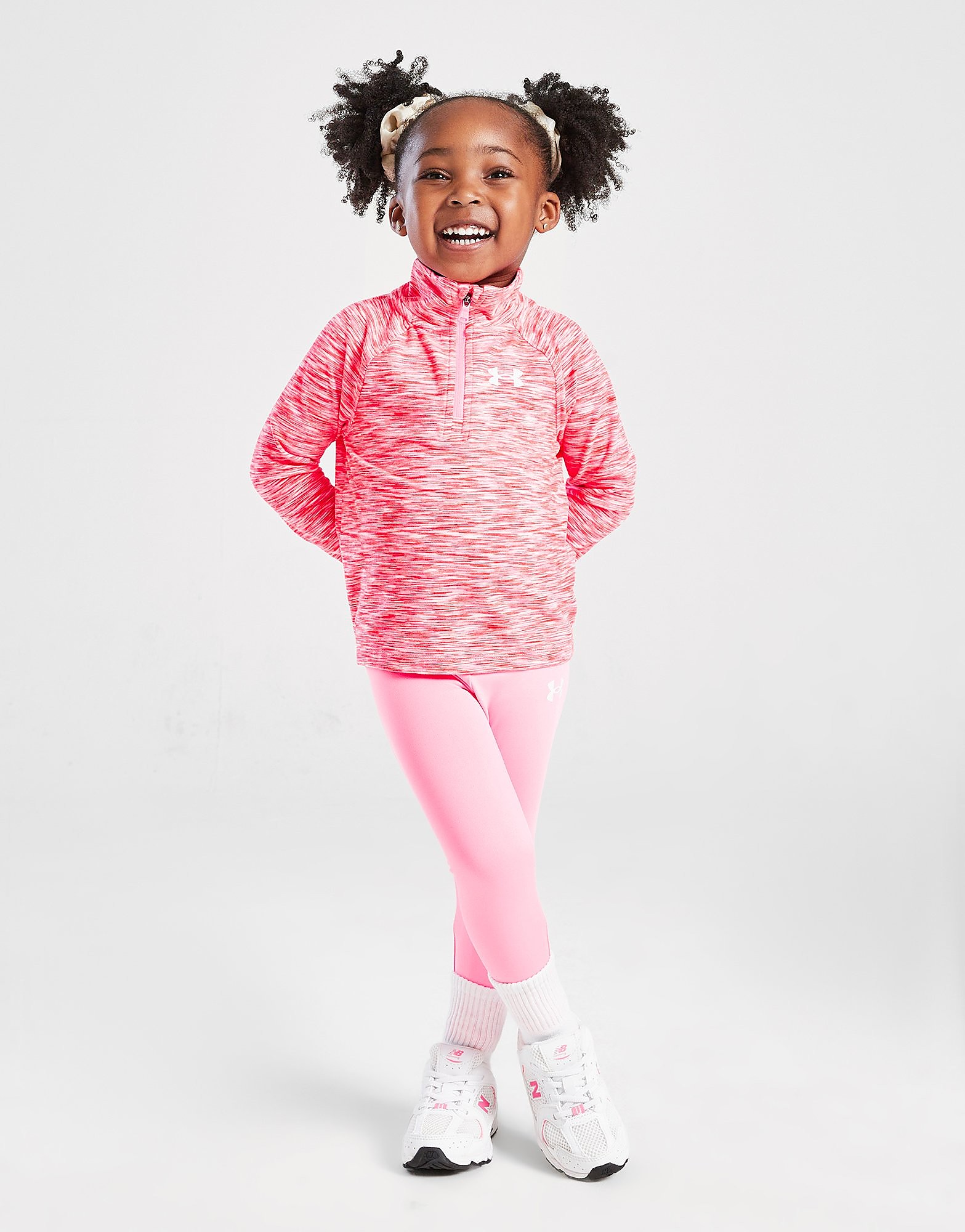 Under Armour Girls' Twist 14 Zip Track TopLeggings Set Infant - vue 2