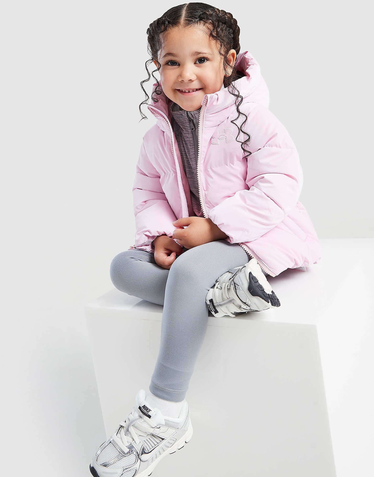 Under Armour Girls' Shimmer Padded Jacket Infant