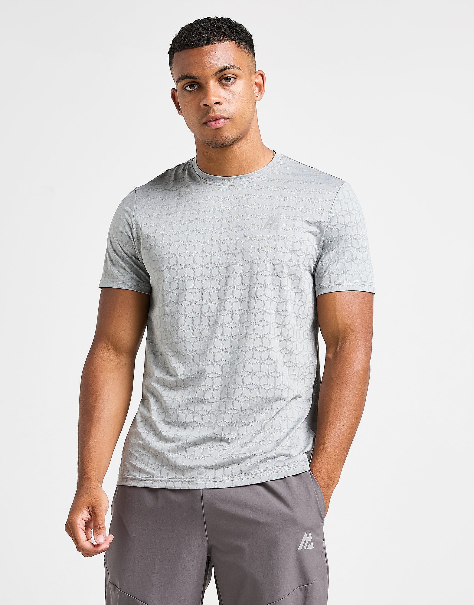 MONTIREX Cube Jacquard T Shirt - vue 2