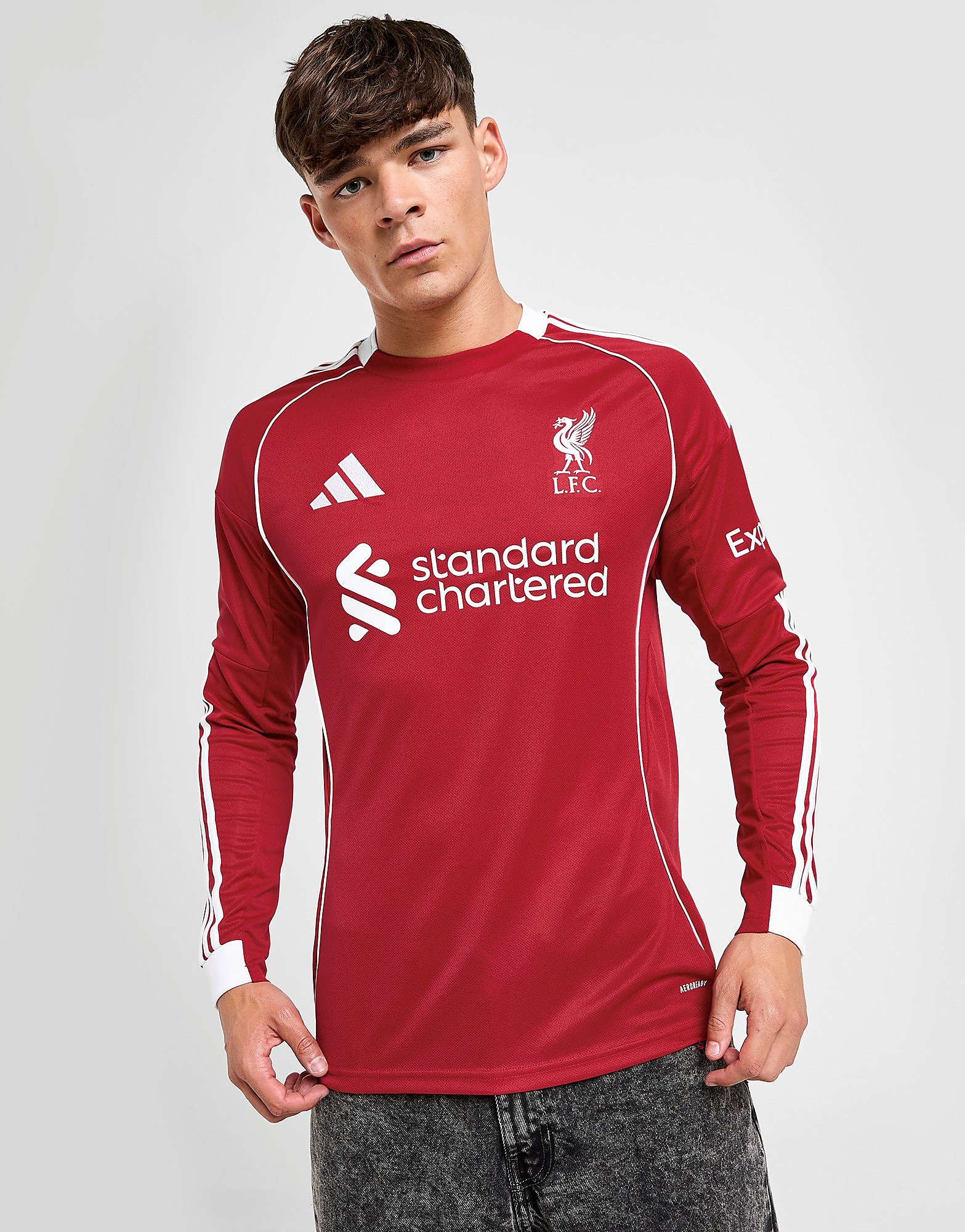 adidas Maillot domicile Liverpool FC 2526 Long Sleeve