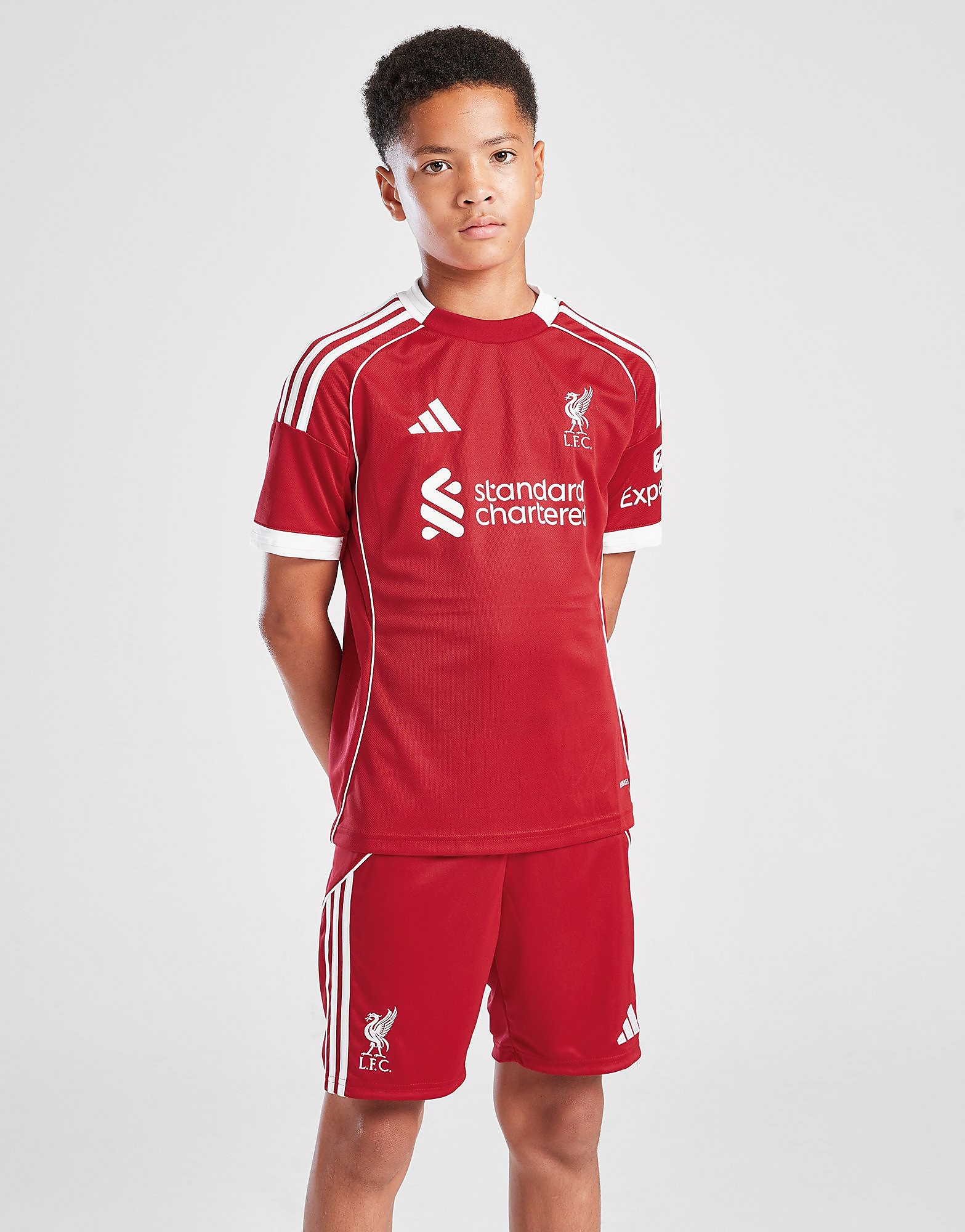 adidas Short domicile Liverpool FC 2526 Enfants