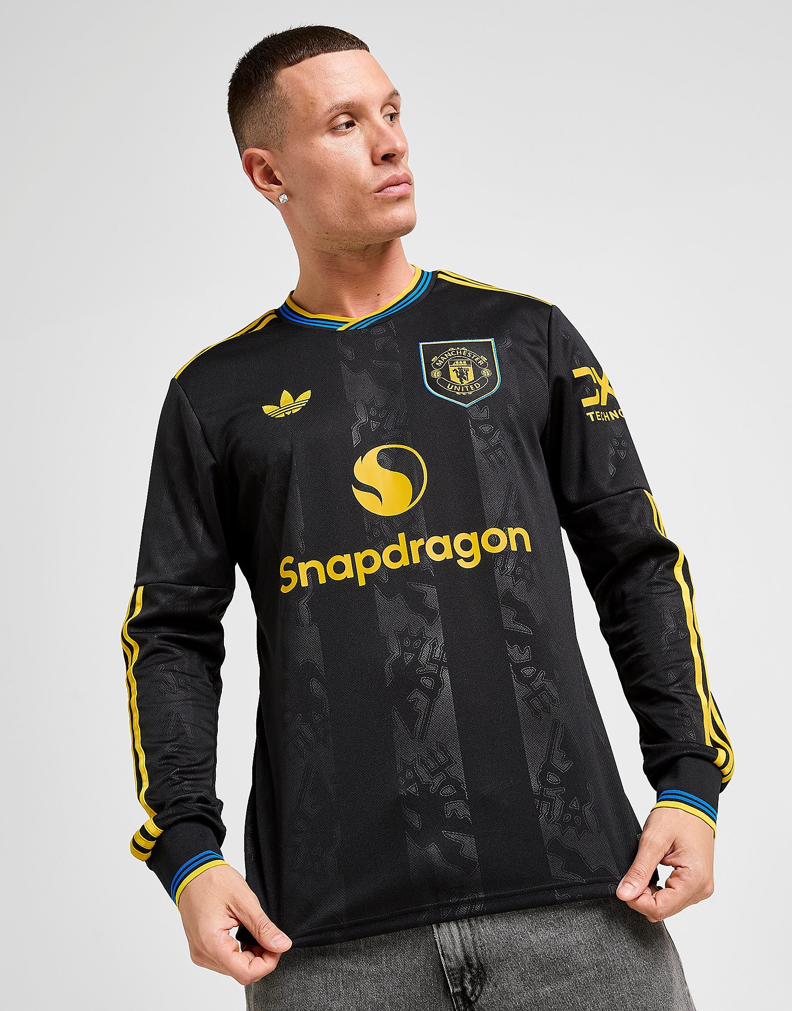 adidas Originals Manchester United FC 2526 Long Sleeve Third Shirt - vue 1