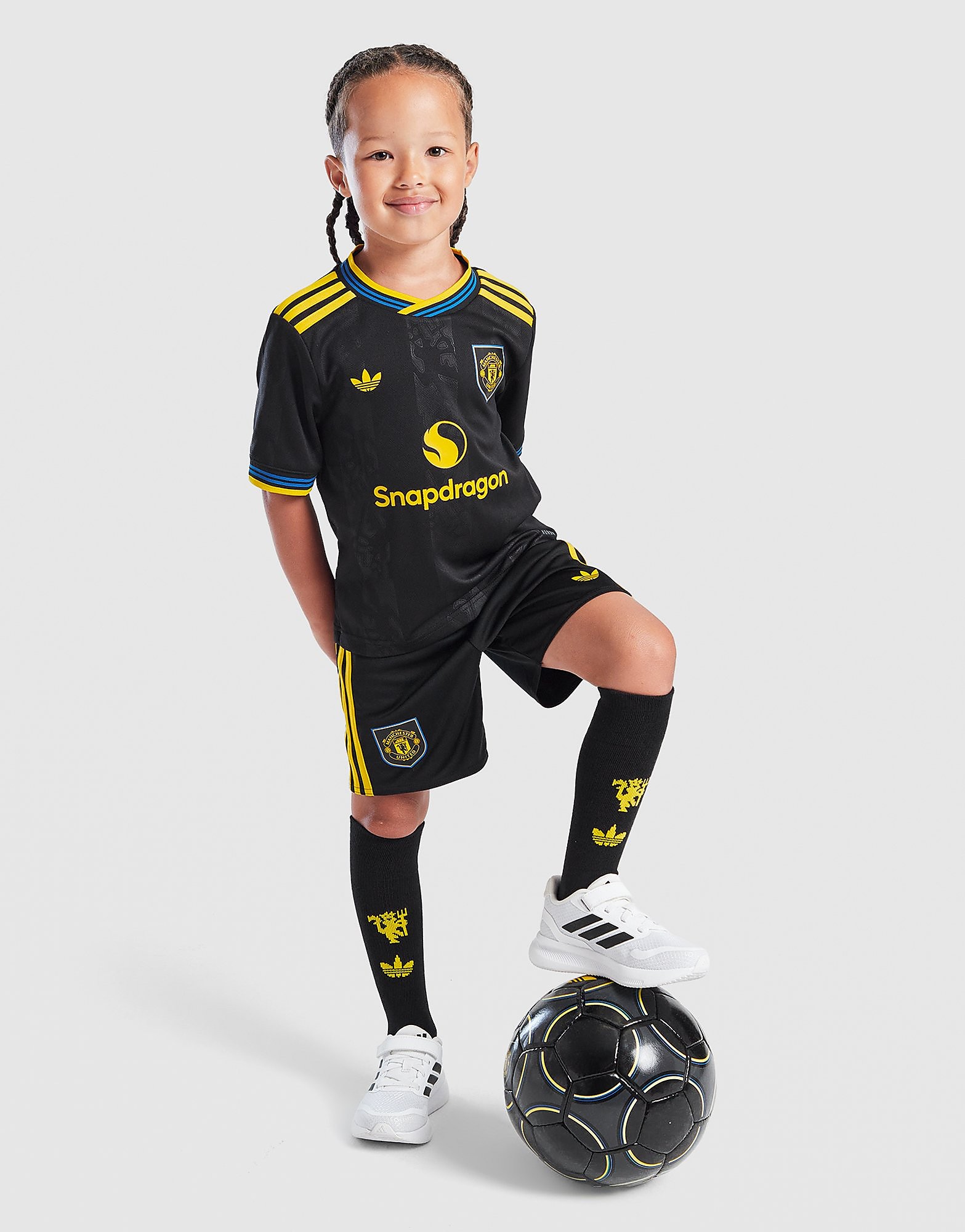 adidas Originals Manchester United FC 202526 Third Kit Children - vue 1