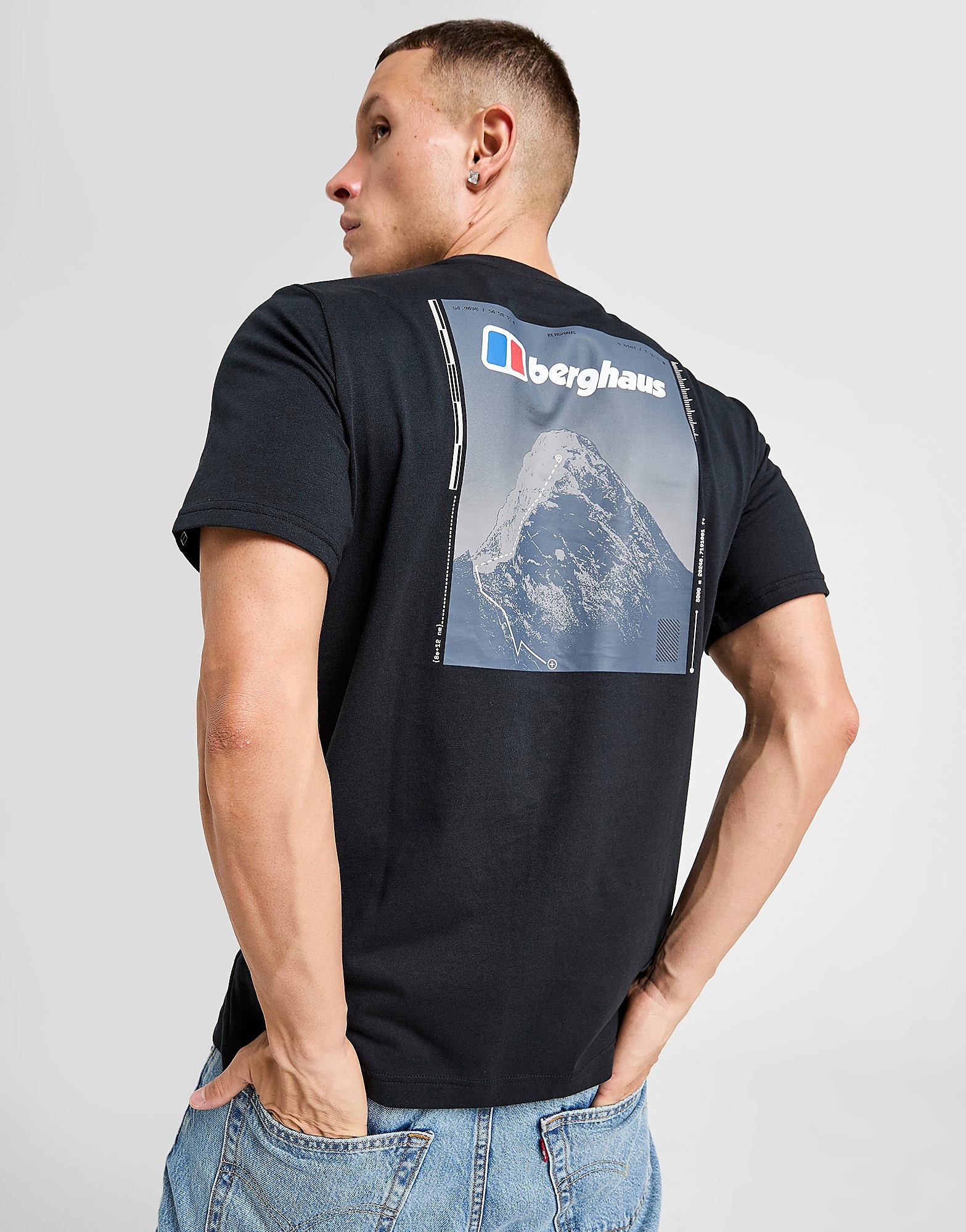 Berghaus Route Finder Back Graphic T Shirt