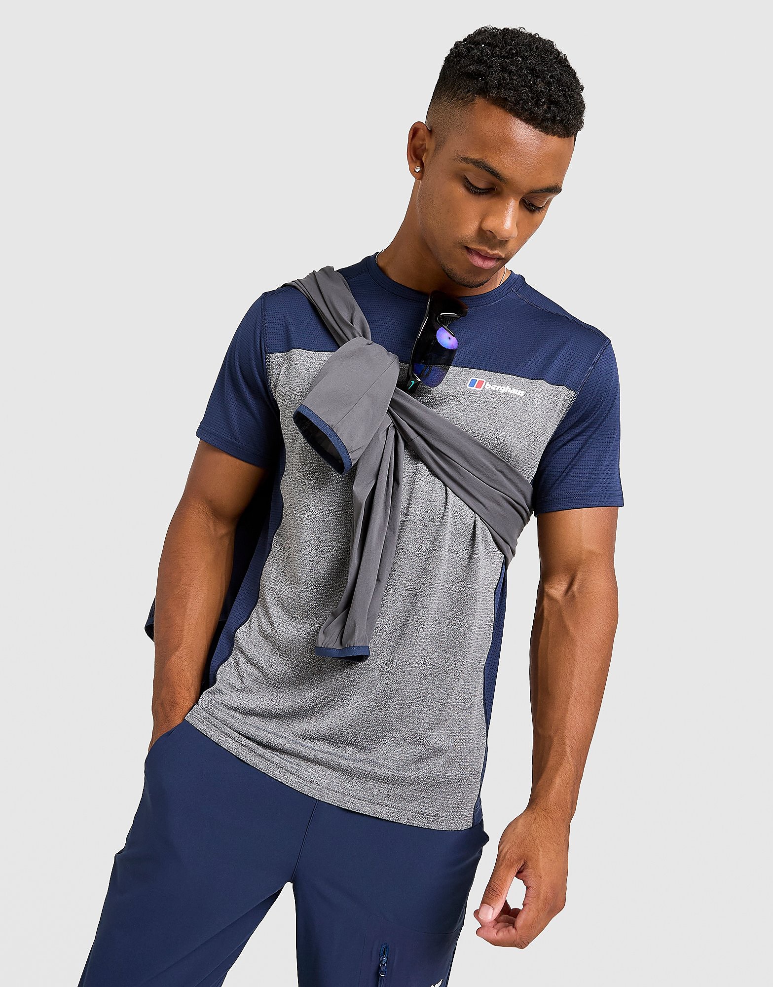 Berghaus T shirt Explorer Tech Yellow Yellow - vue 2