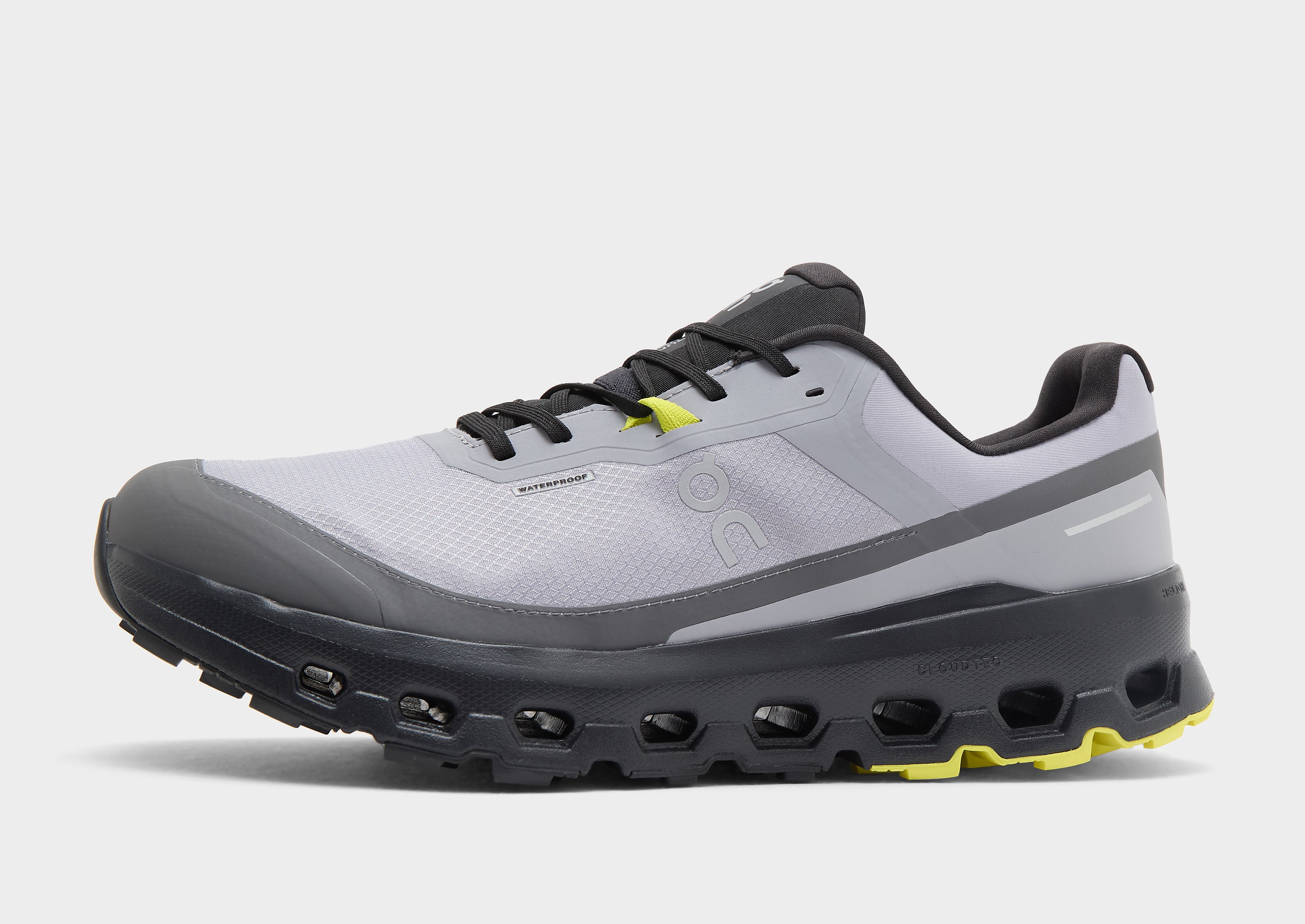 On Running Cloudvista herensneaker zwart, paars en grijs