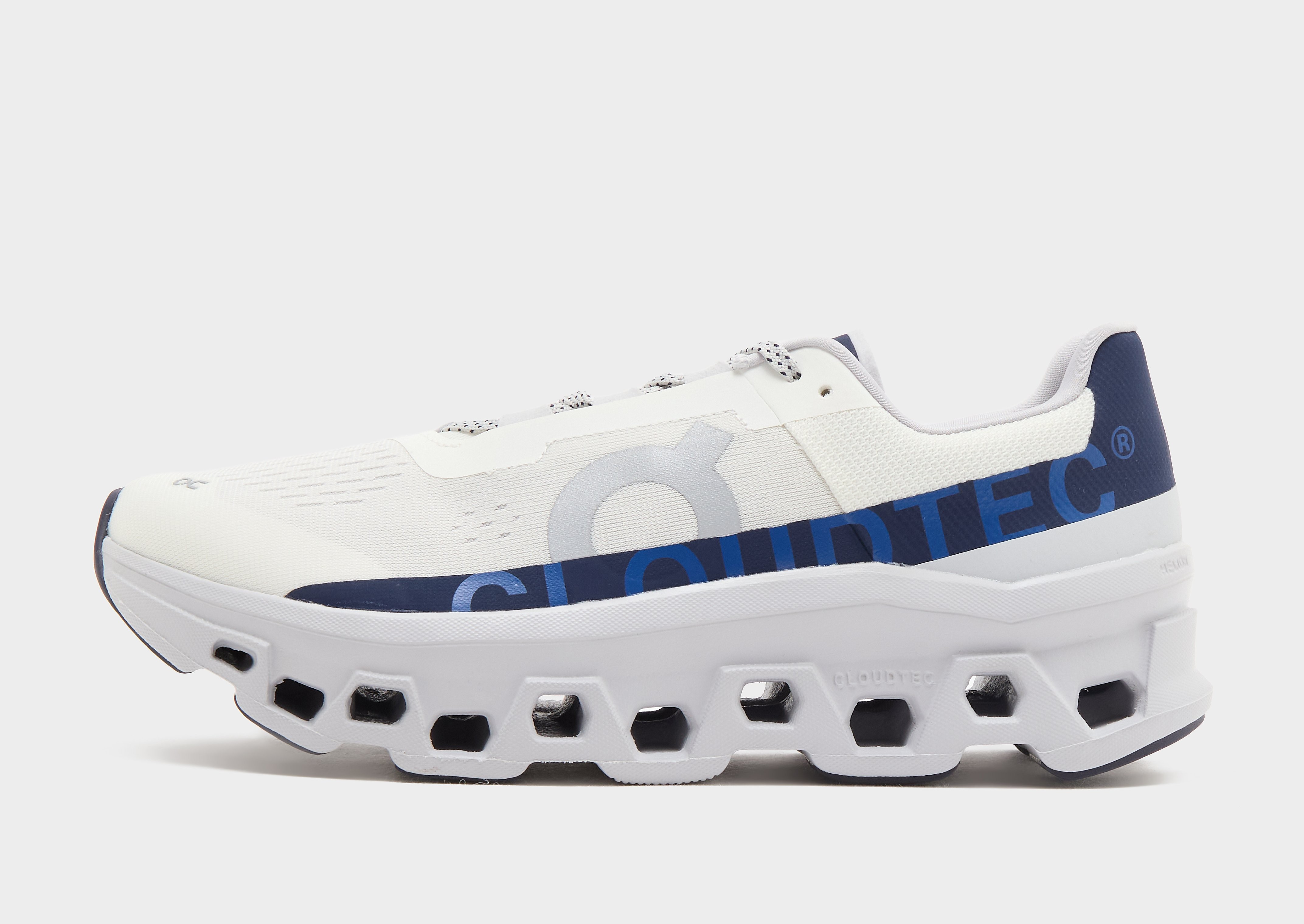 On Running Cloudmonster herensneaker wit