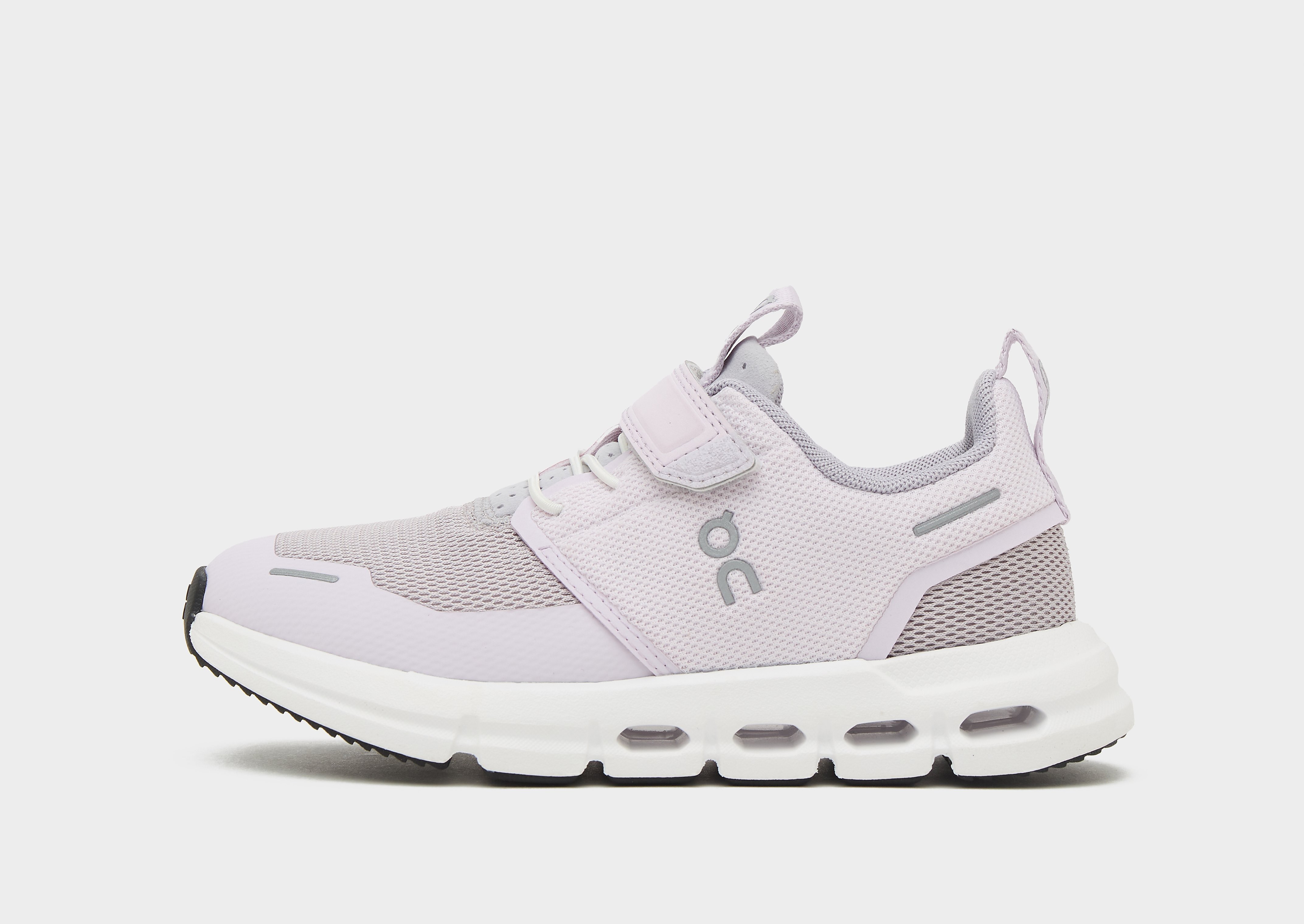 On Running kindersneaker wit en paars