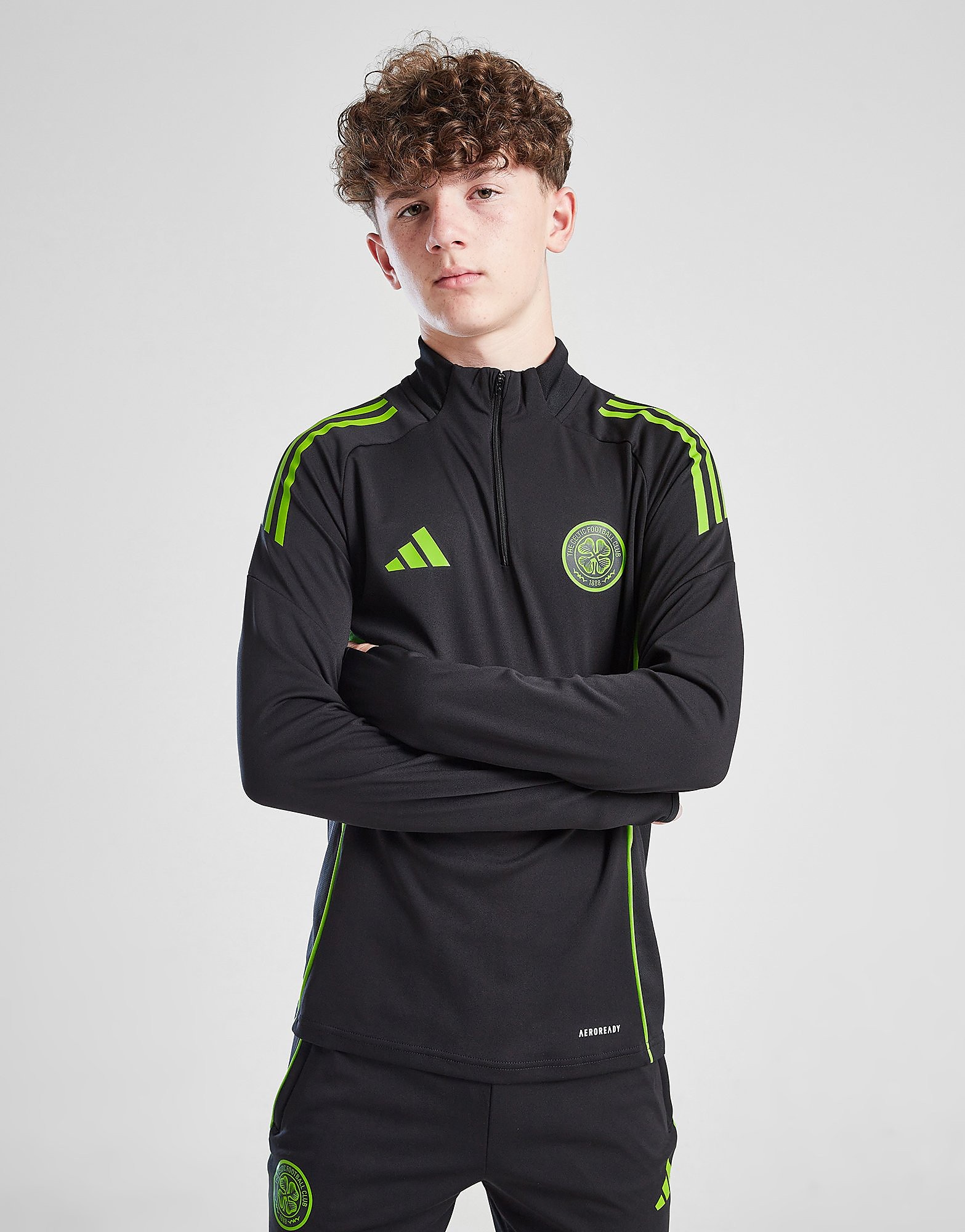 adidas Celtic Training Track Top Junior PRE ORDER