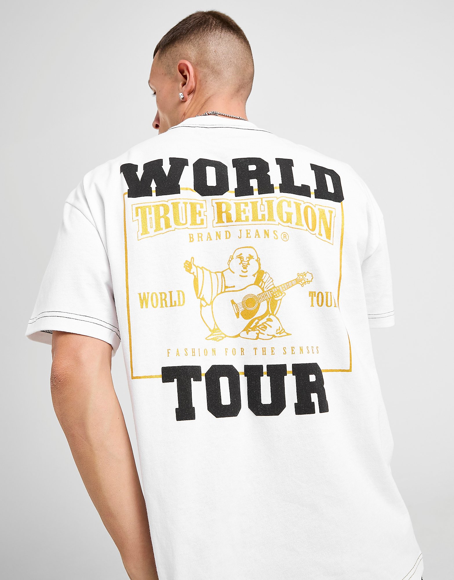 True Religion World Tour Big Logo T Shirt