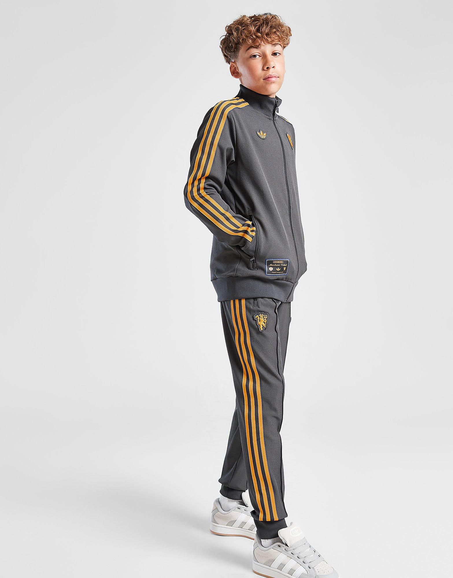 adidas Originals Pantalon de survêtement Manchester United FC Icon Junior