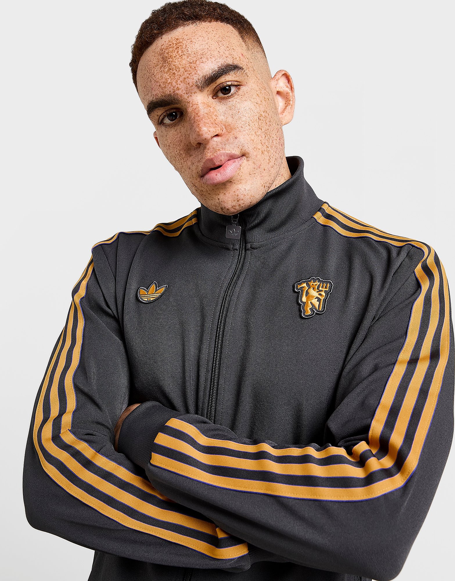 adidas Originals Haut de survêtement Manchester United FC Icon