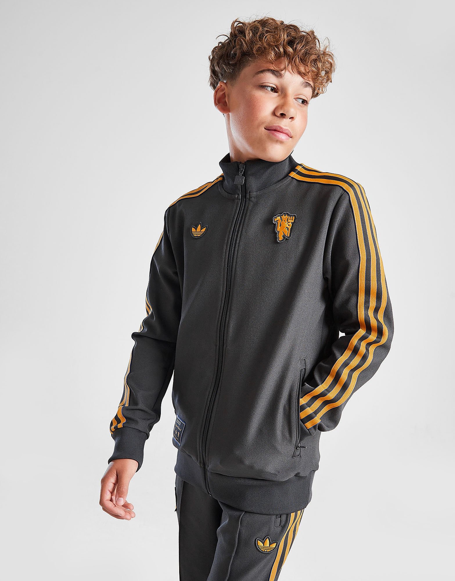 adidas Originals Haut de survêtement Manchester United FC Icon Junior