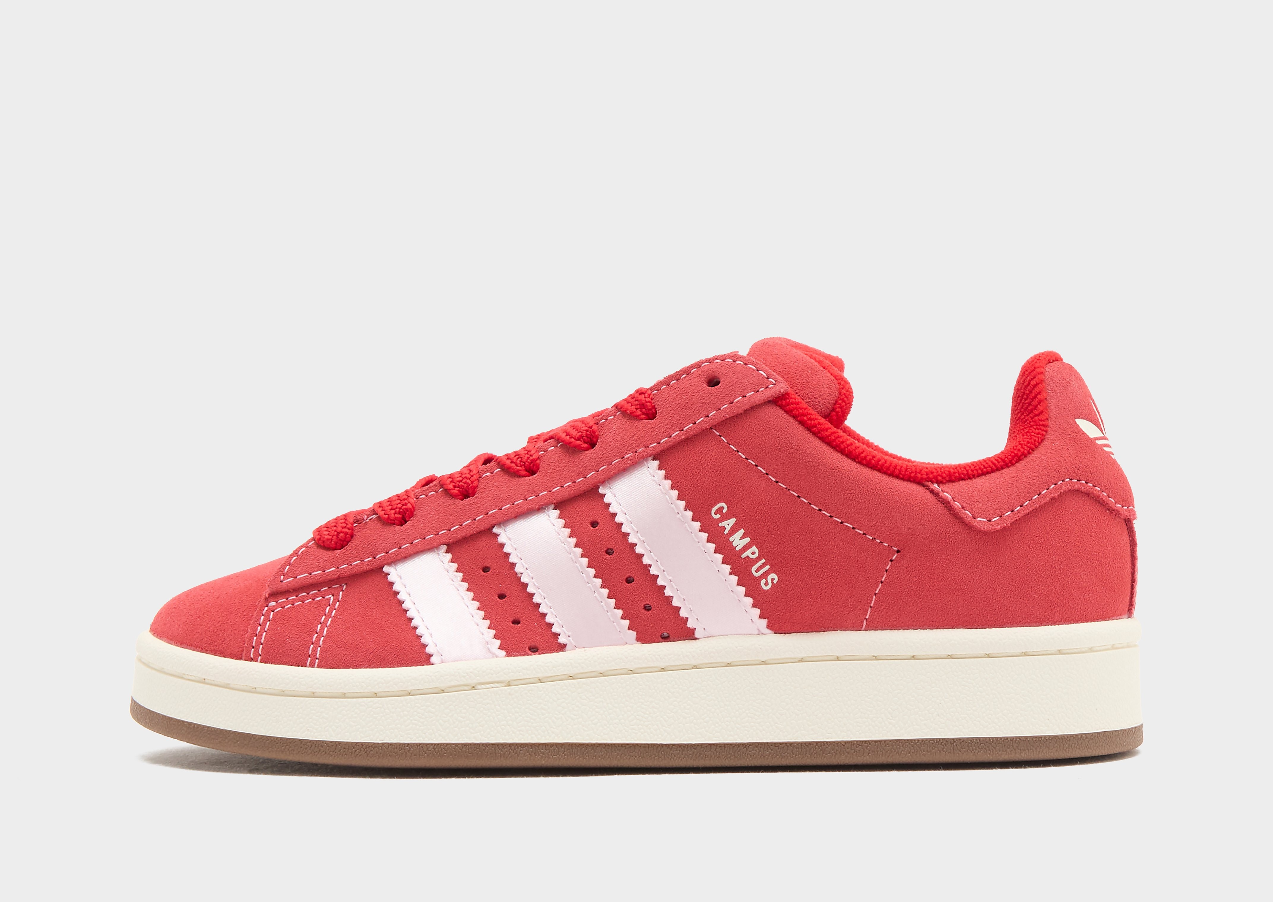 Adidas Campus 00s herensneaker rood en roze