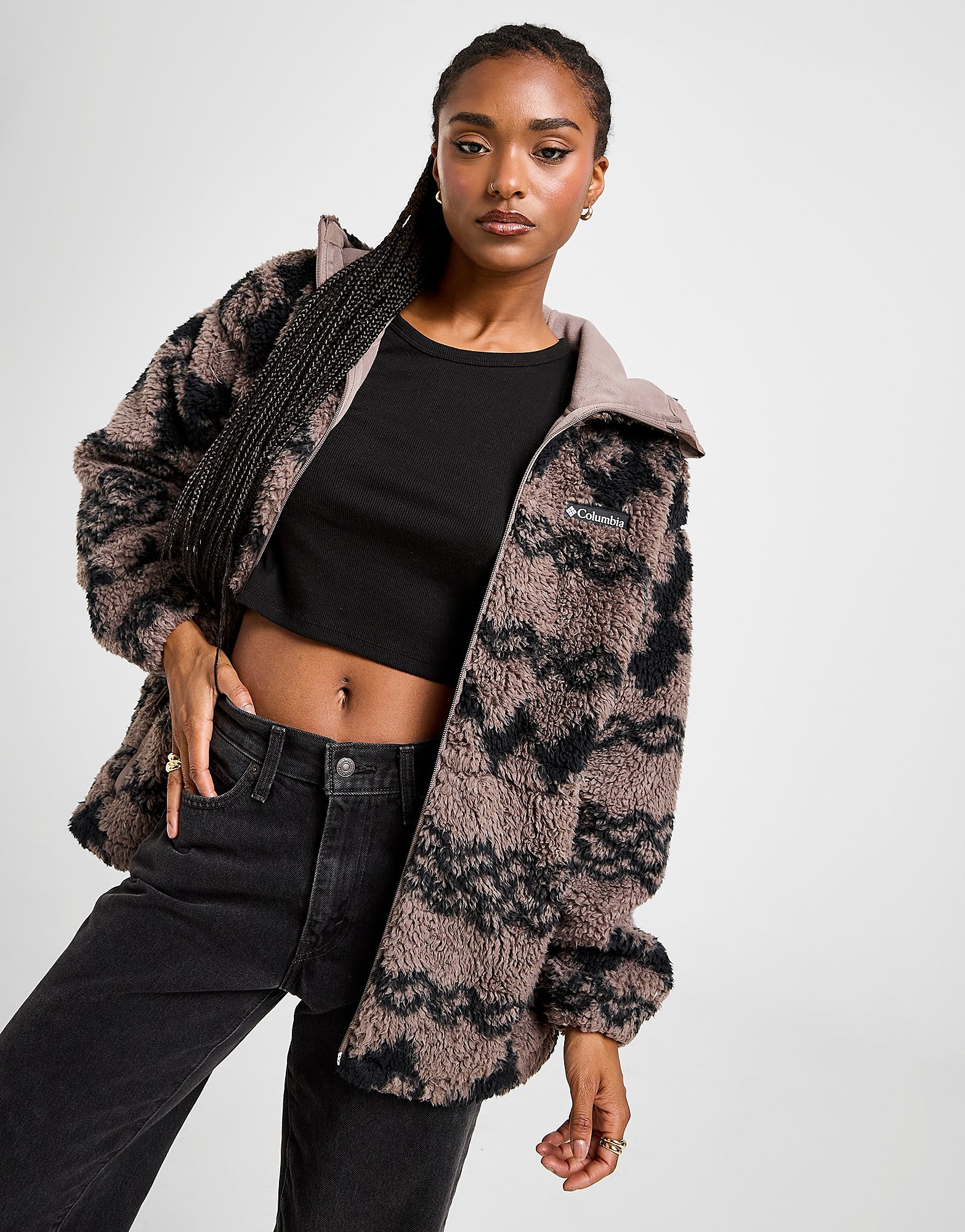 Columbia Fluffy Full Zip Hoodie