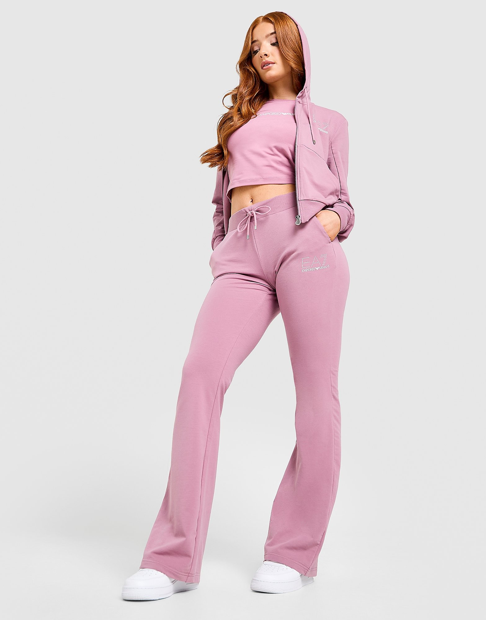 EA7 Emporio Armani Slim Diamante Joggers