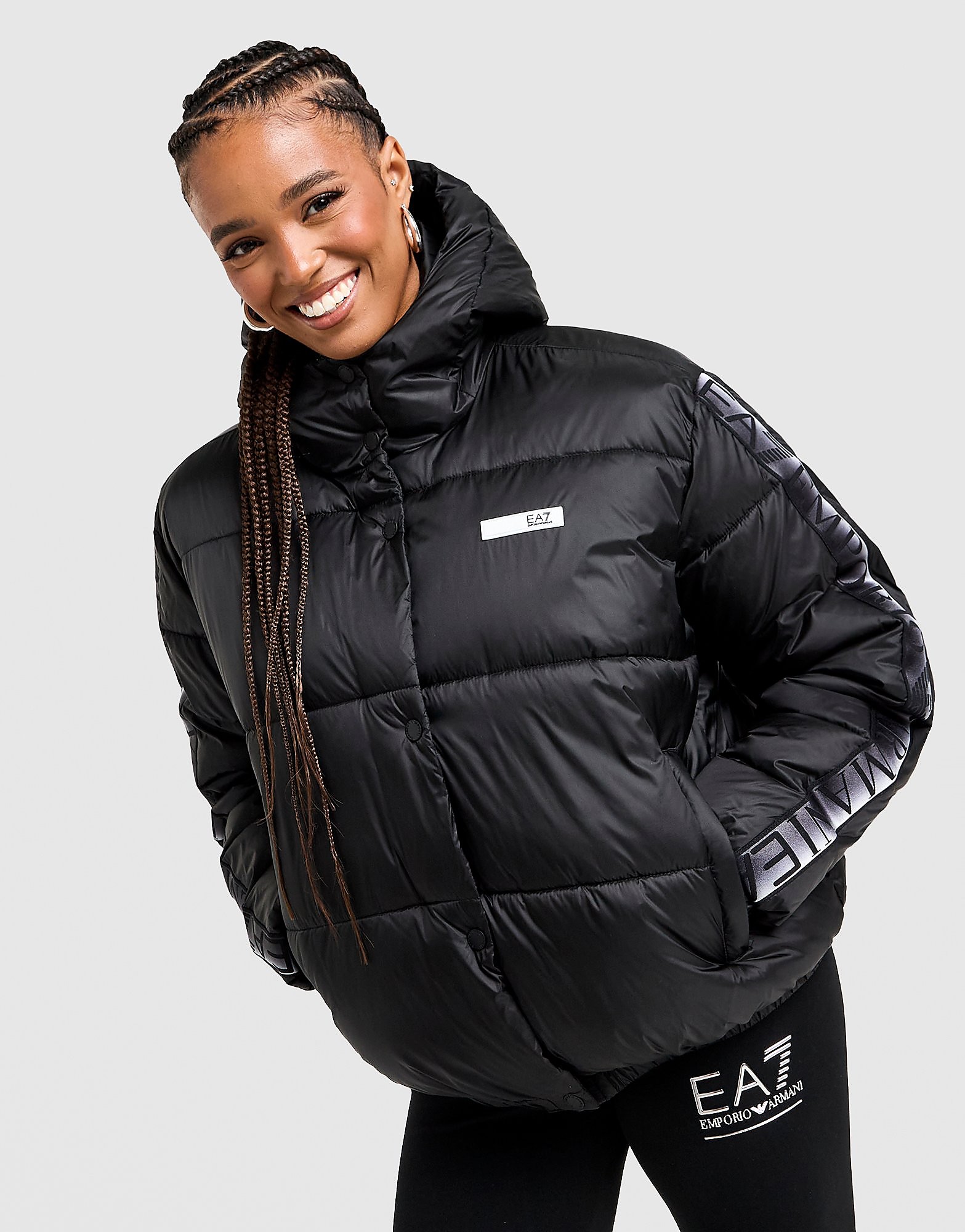 EA7 Emporio Armani Ventus Tape Padded Jacket