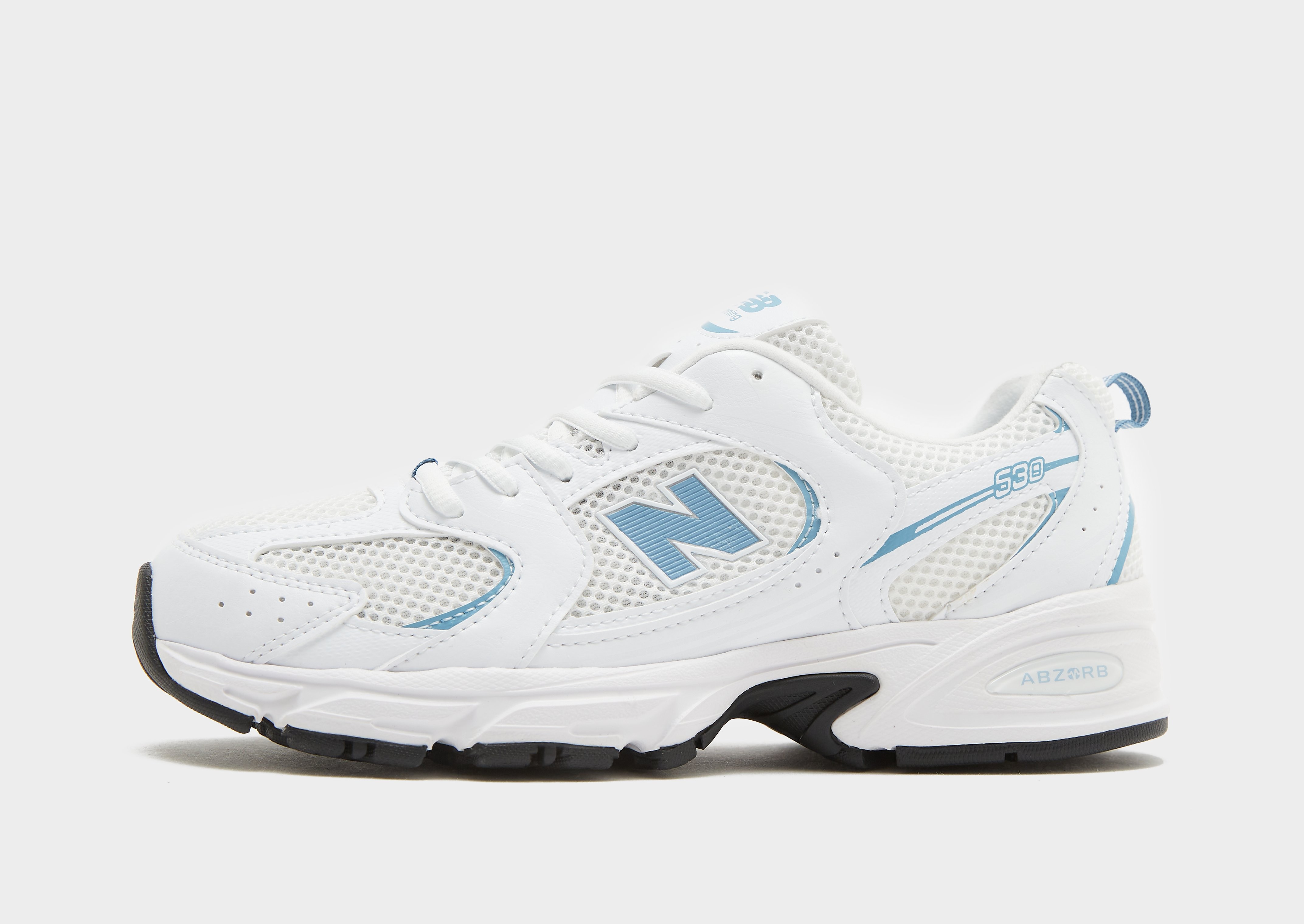 New Balance 530 herensneaker wit en blauw