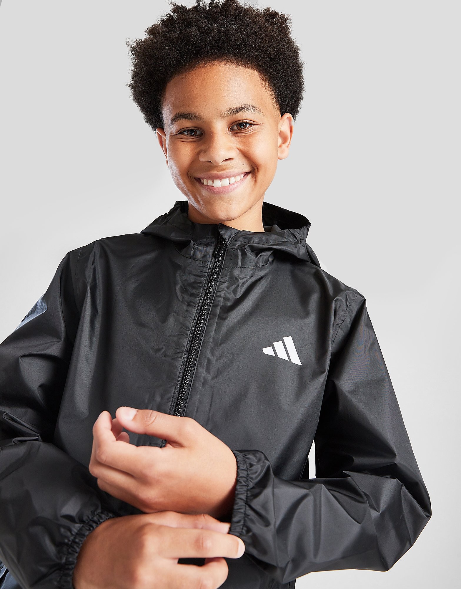 adidas Veste De Pluie Enfants - Noir, Noir