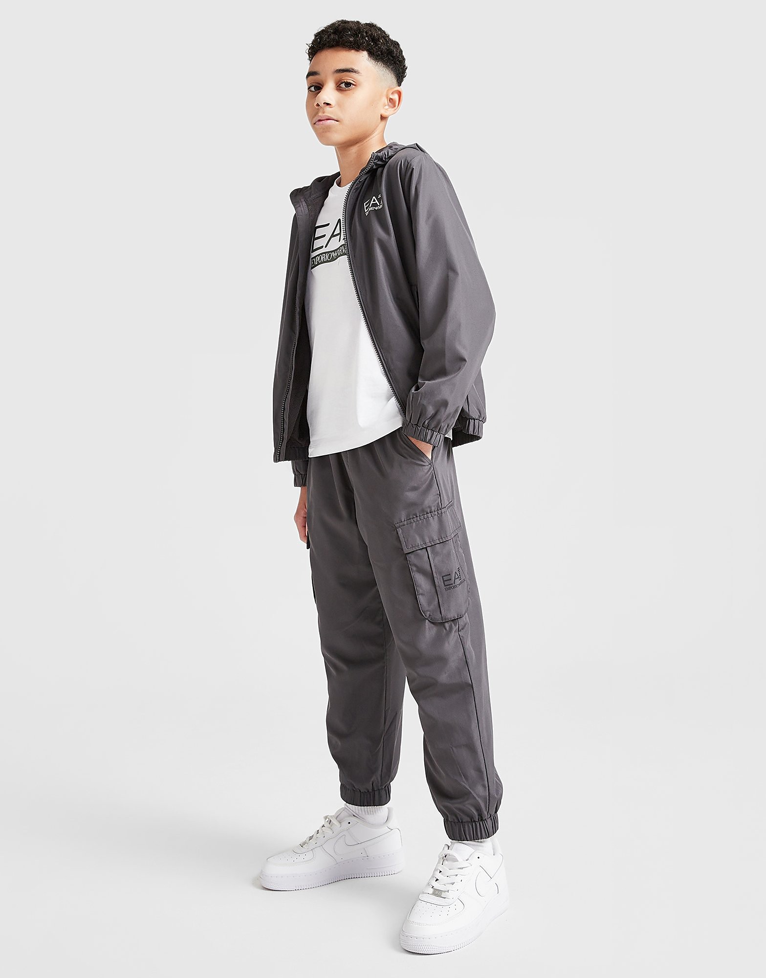 EA7 Emporio Armani Core Woven Cargo Track Pants Junior