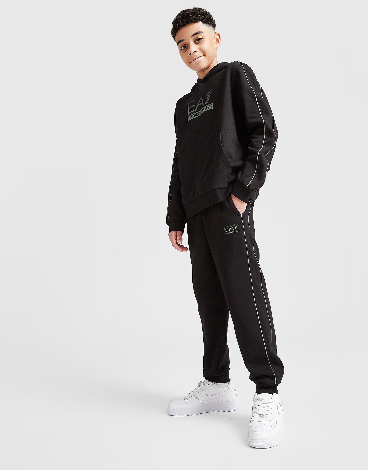 EA7 Emporio Armani Fleece Joggers Junior - vue 2