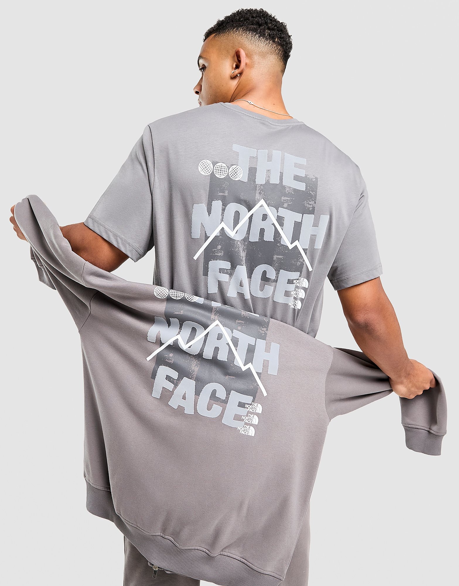 The North Face Sobretta Oversized T Shirt Maron Maron