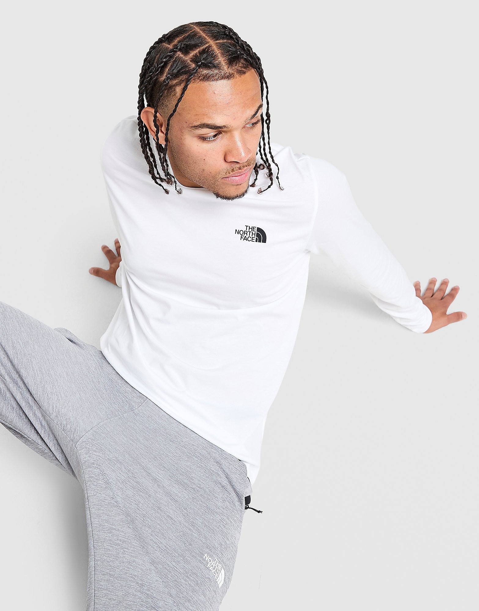 The North Face T shirt Manches Longues Simple Dome Homme