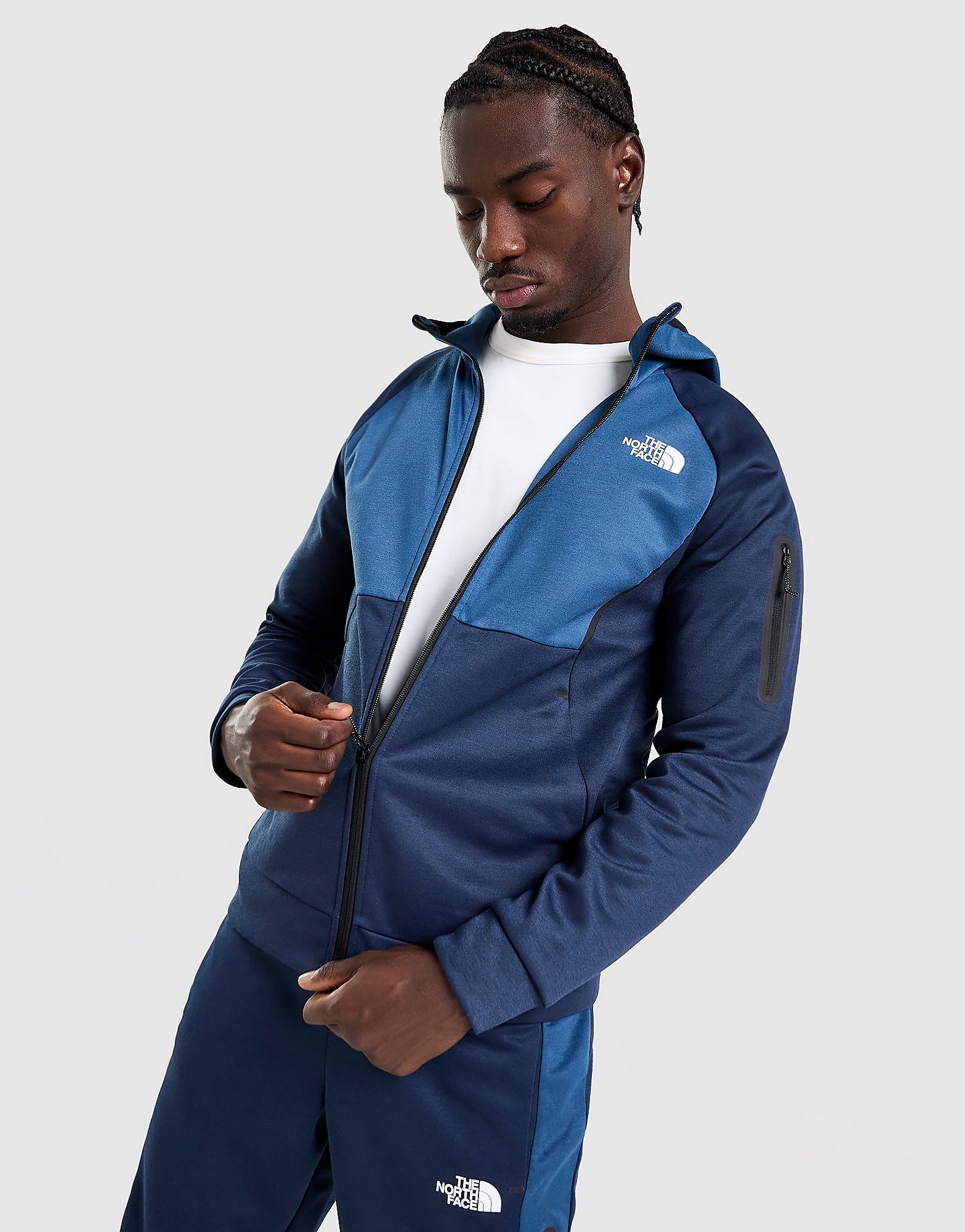 The North Face Sweat à Capuche Zippé Tek Homme - vue 3
