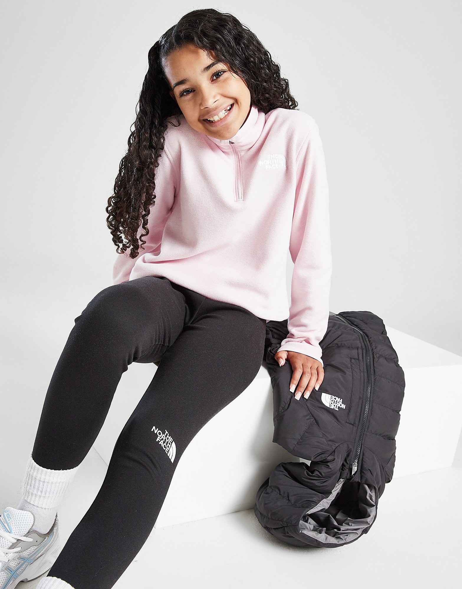 The North Face Girls' 12 Zip Fleece Junior