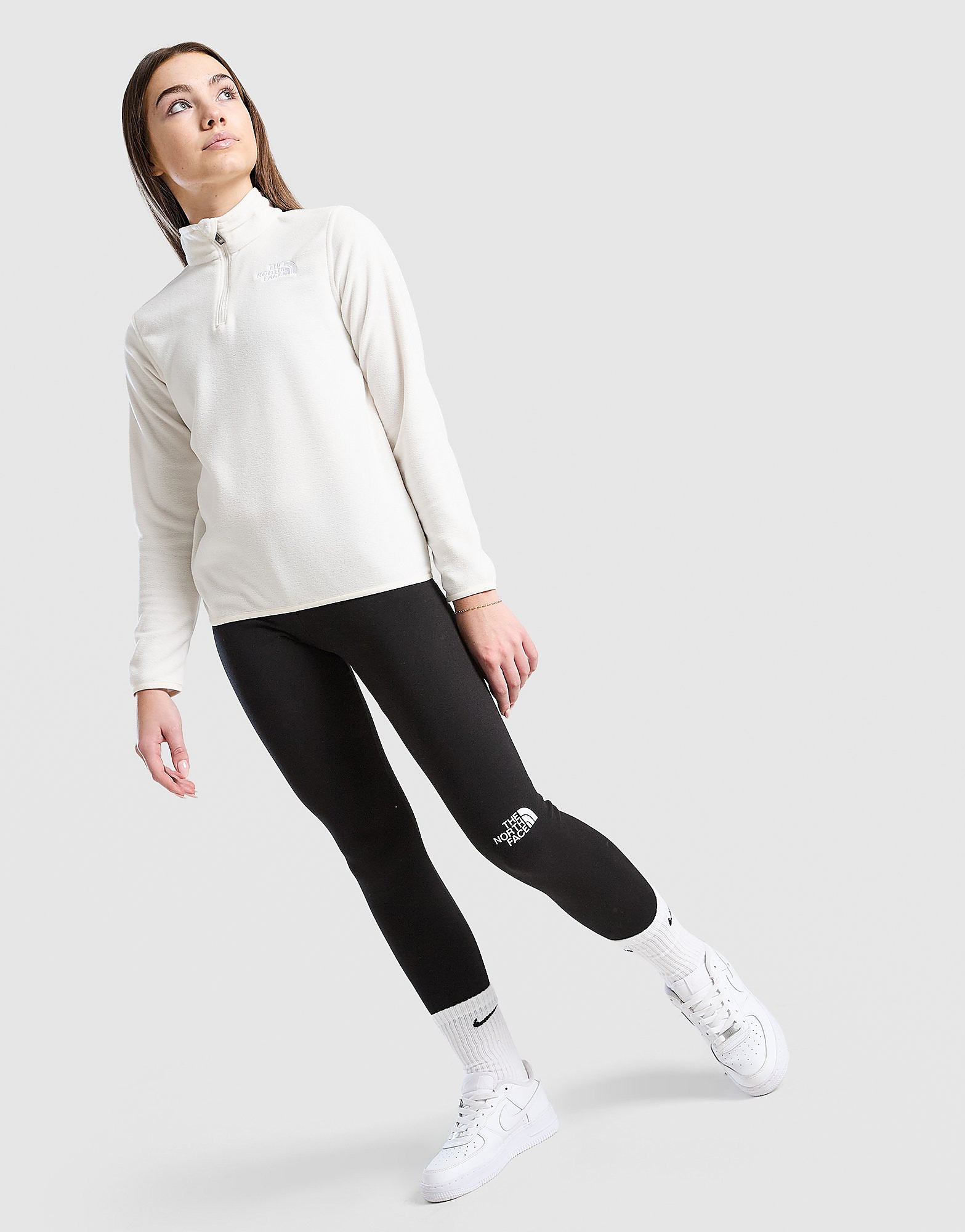 The North Face Girls' 12 Zip Fleece Junior