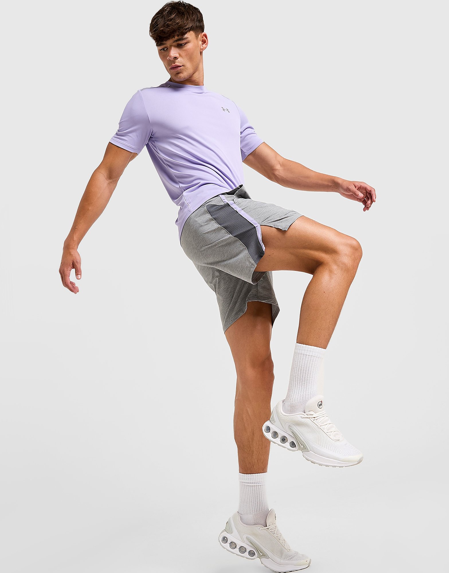 Launch Shorts - Herren, Lila