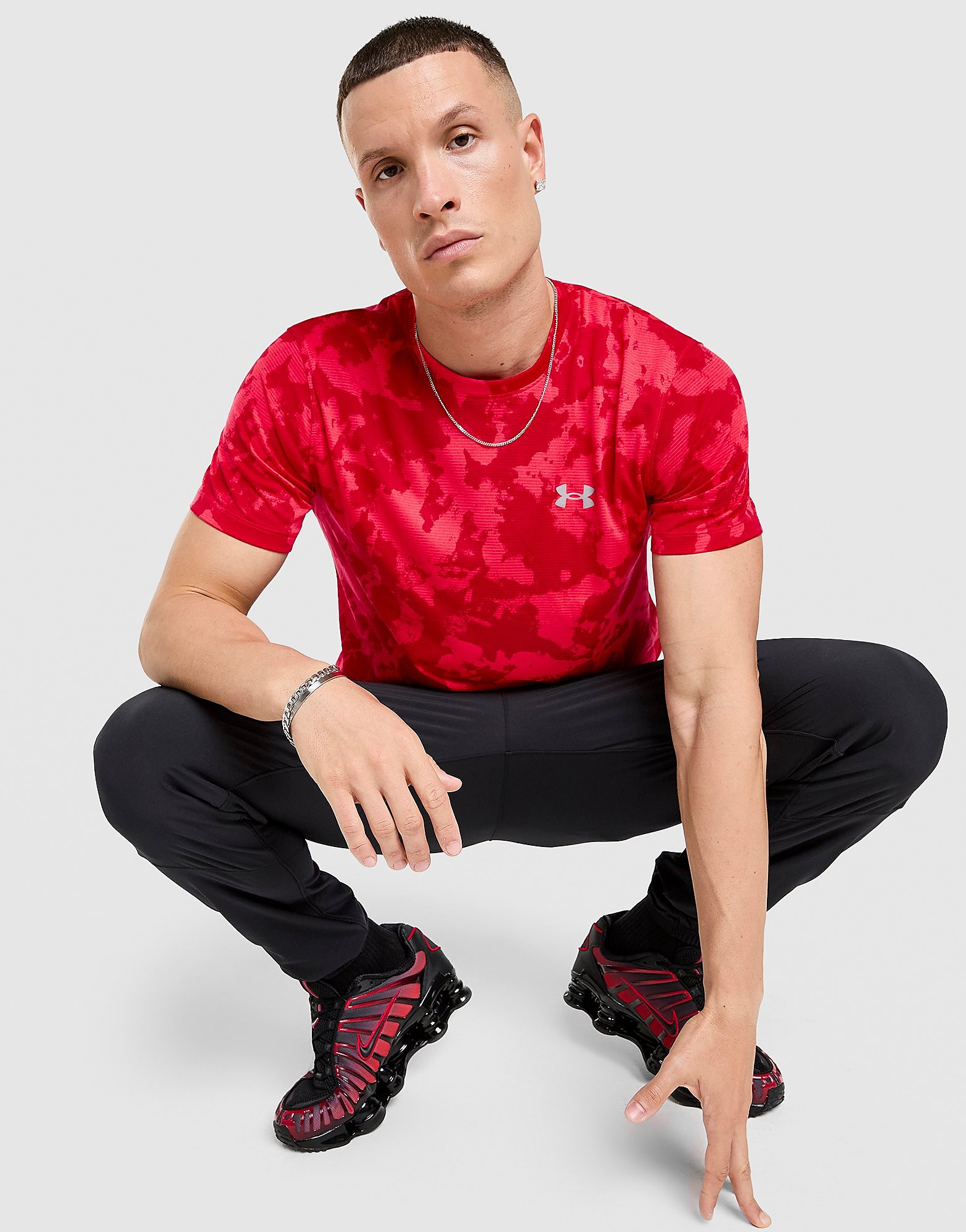 Under Armour Short Sleeves UA Launch Printed SS