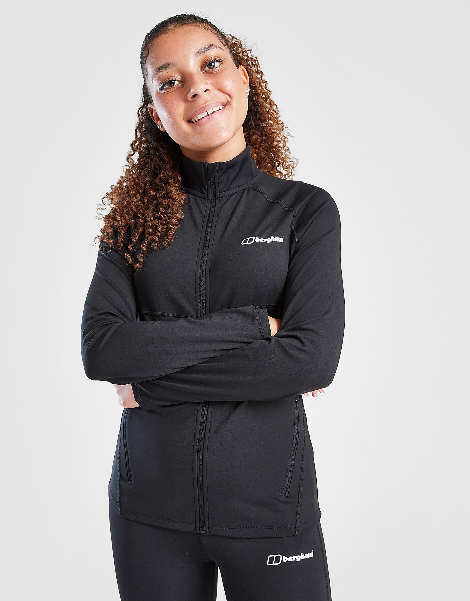 Berghaus Haut de survêtement zippé Carve Enfant