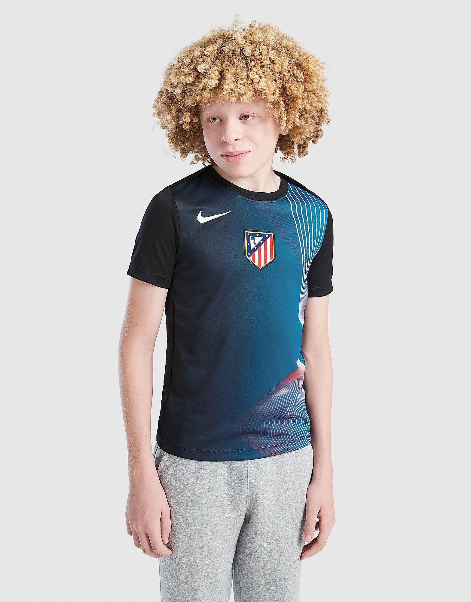 Nike Atletico Madrid Pre Match T Shirt Junior