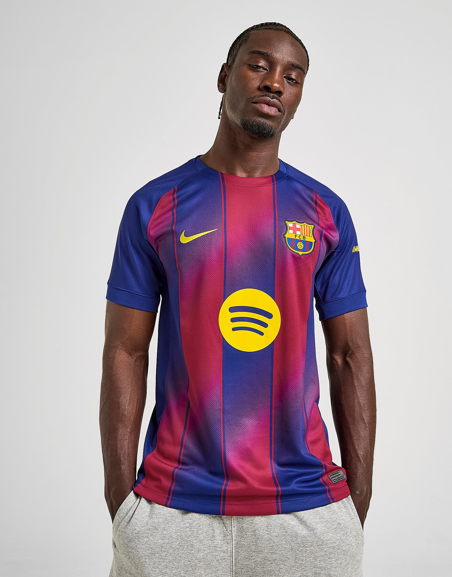Nike FC Barcelona 202526 Home Shirt Burgundy Burgundy