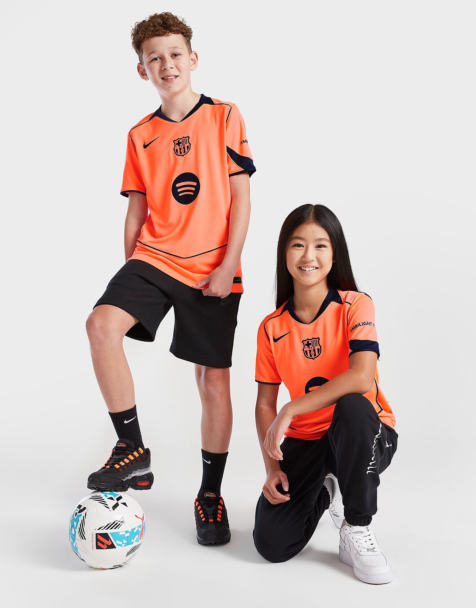 Nike FC Barcelona 202526 Third Shirt Junior Jaune Jaune