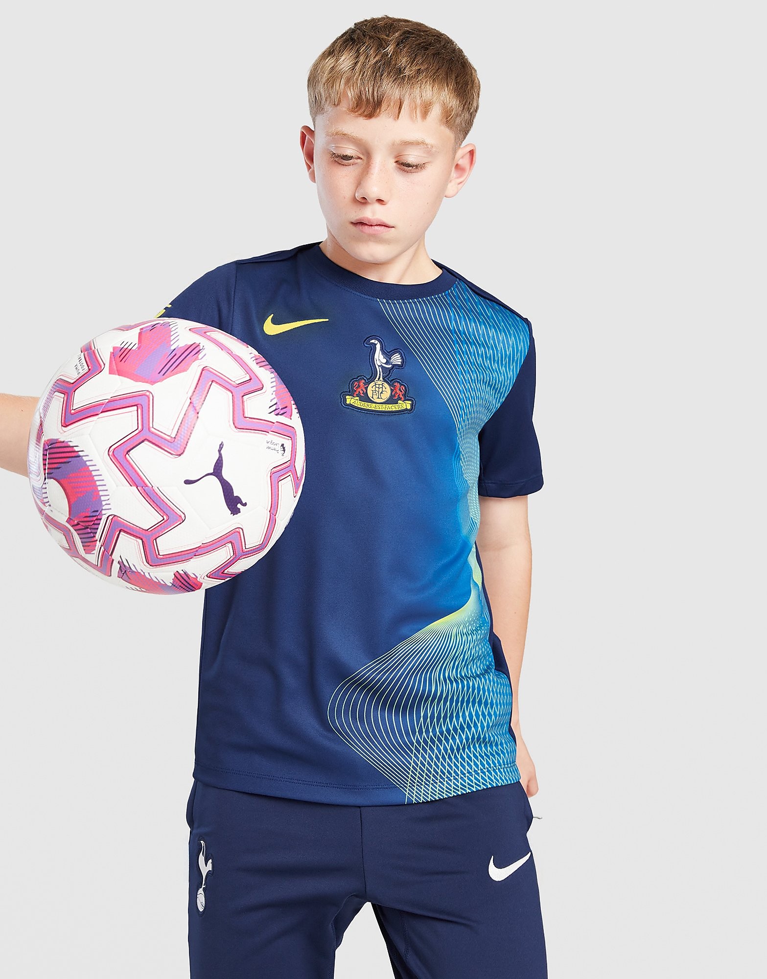Nike Tottenham Hotspur FC Pre Match Third T Shirt JNR