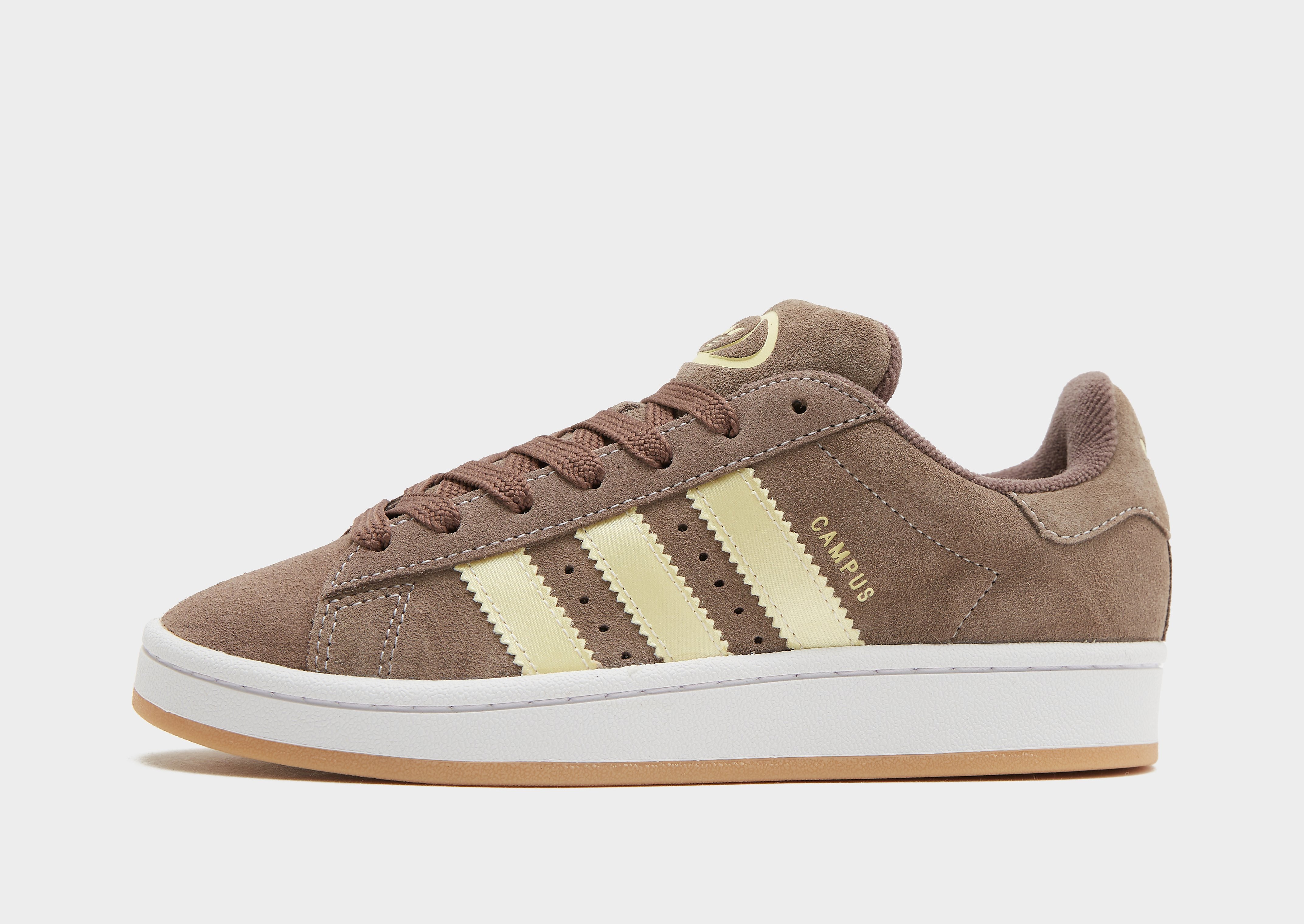 Adidas Campus 00s kindersneaker geel en bruin