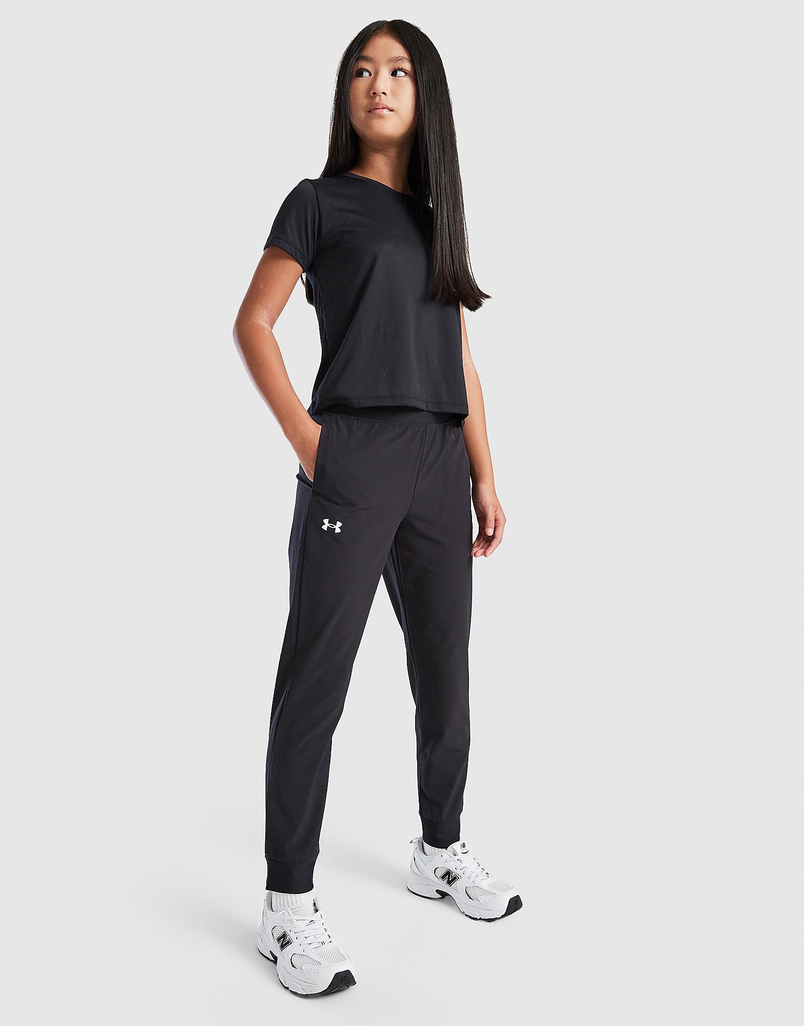 Under Armour kindersneaker zwart