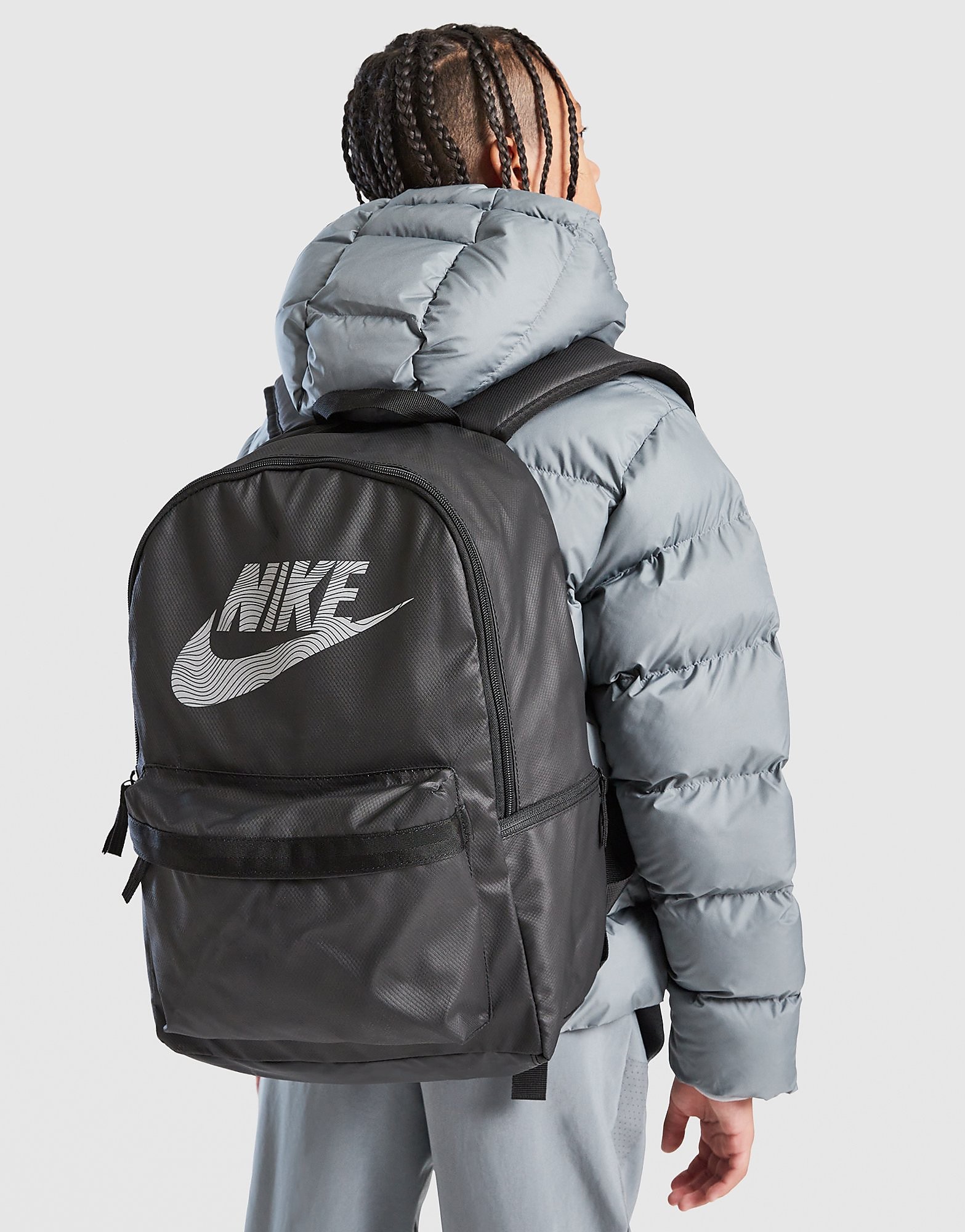 Nike Heritage Rucksack, Schwarz