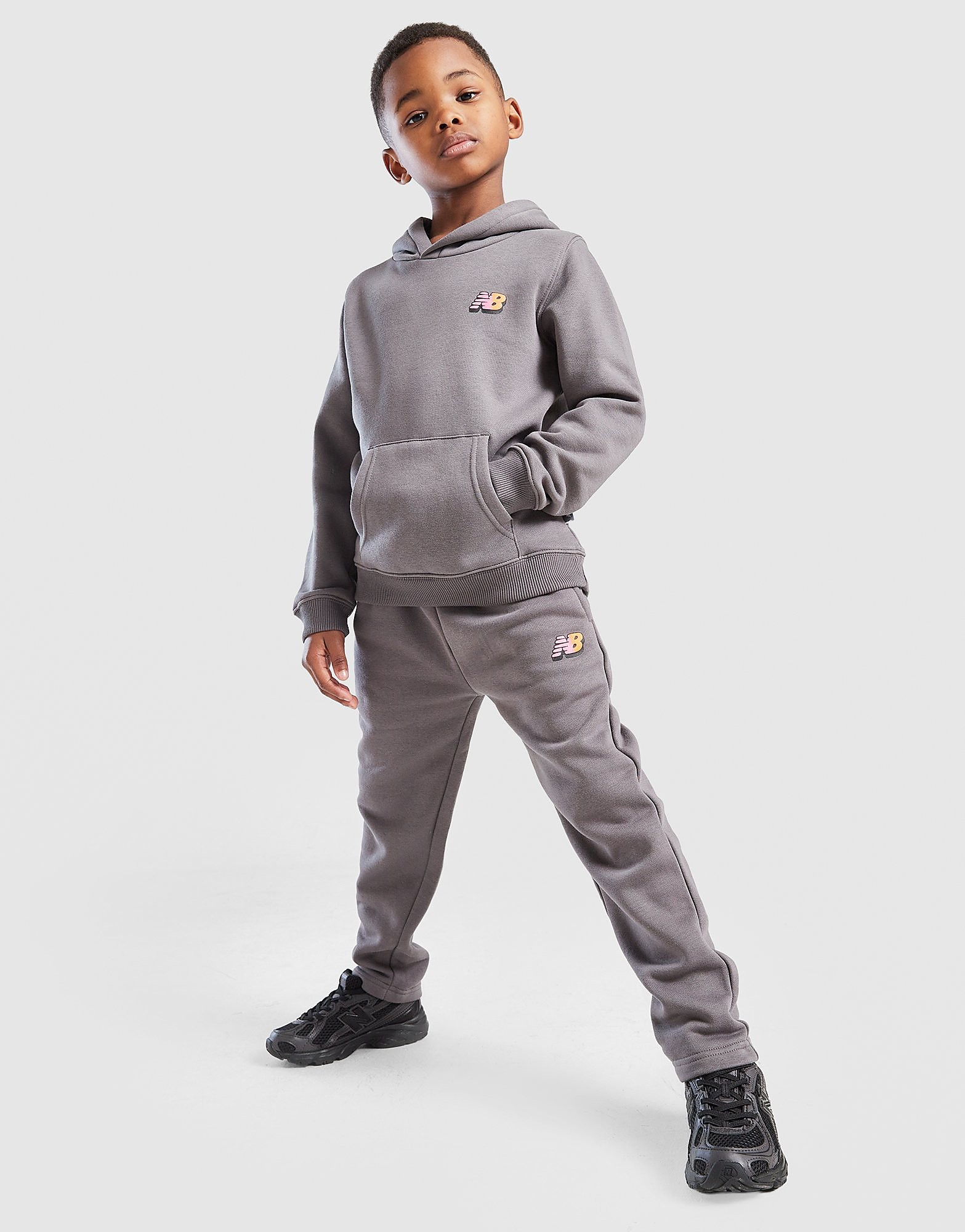 New Balance Bubble Logo Tracksuit Children - vue 2