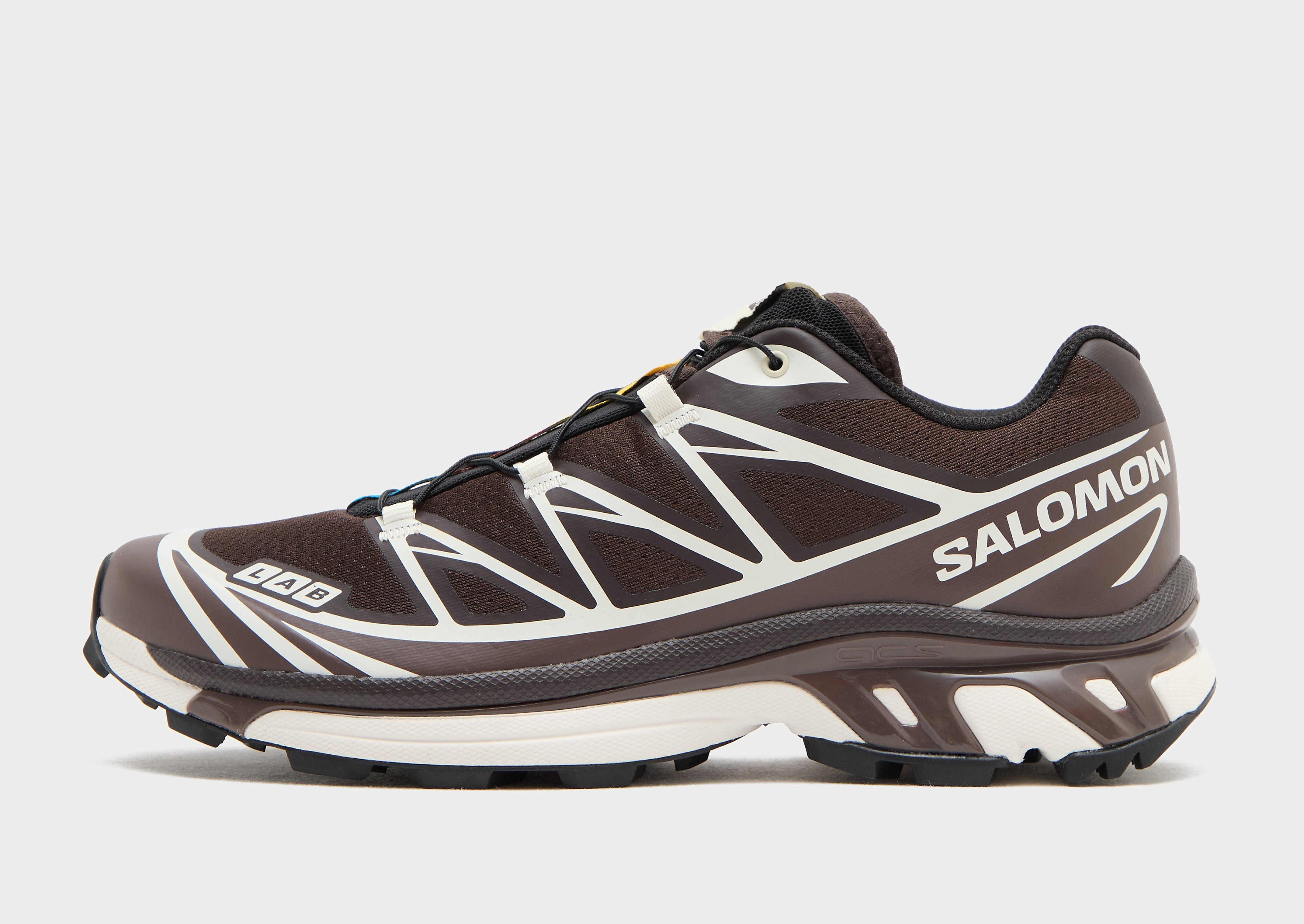 Salomon XT 6 herensneaker zwart en bruin