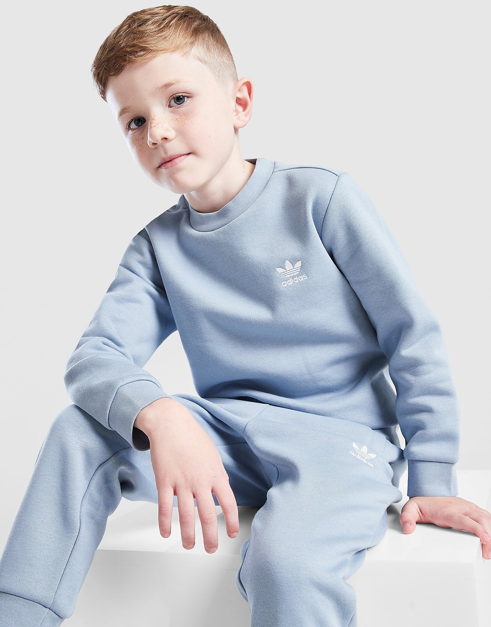 adidas Originals Trefoil Essential Crew Tracksuit Children - vue 3
