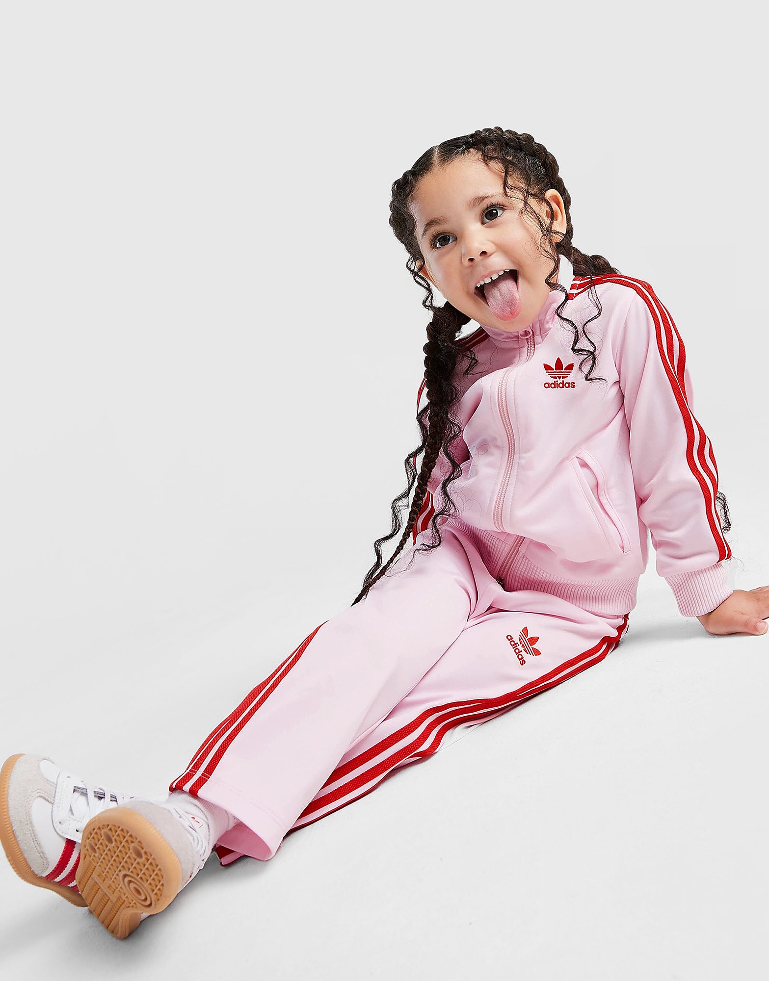 adidas Originals Survêtement zippé Firebird pour fille