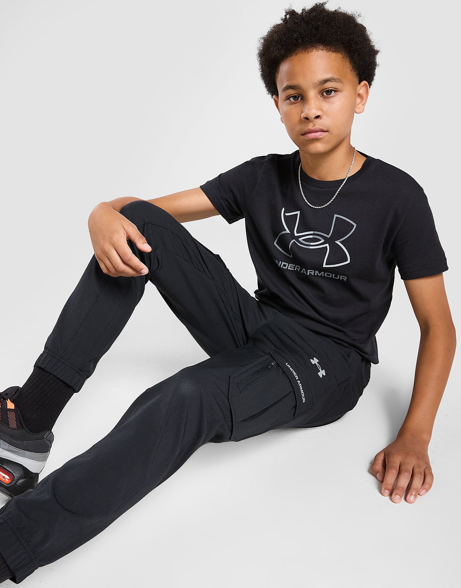Under Armour kindersneaker zwart