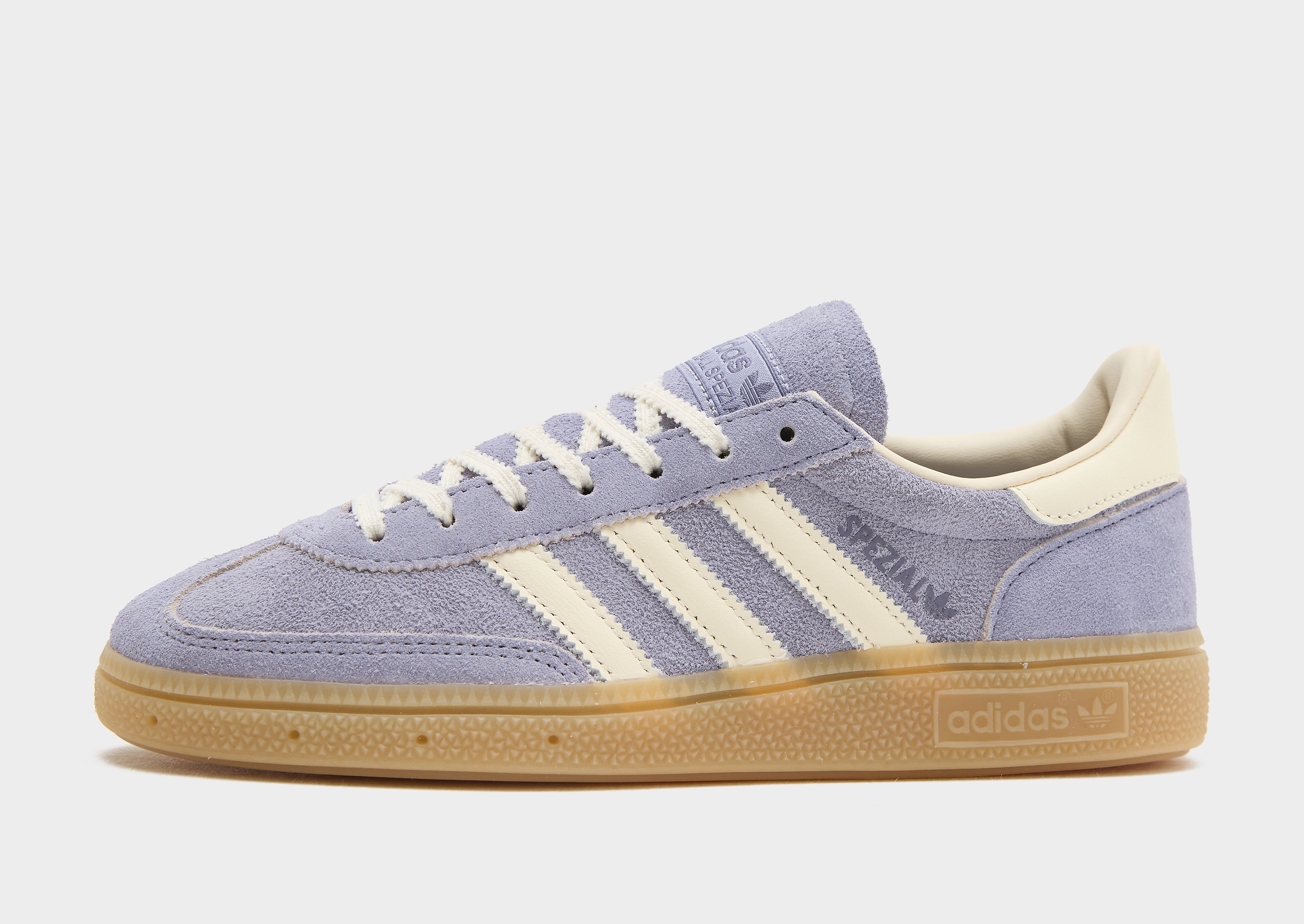 Adidas Handball Spezial damessneaker paars en zilver