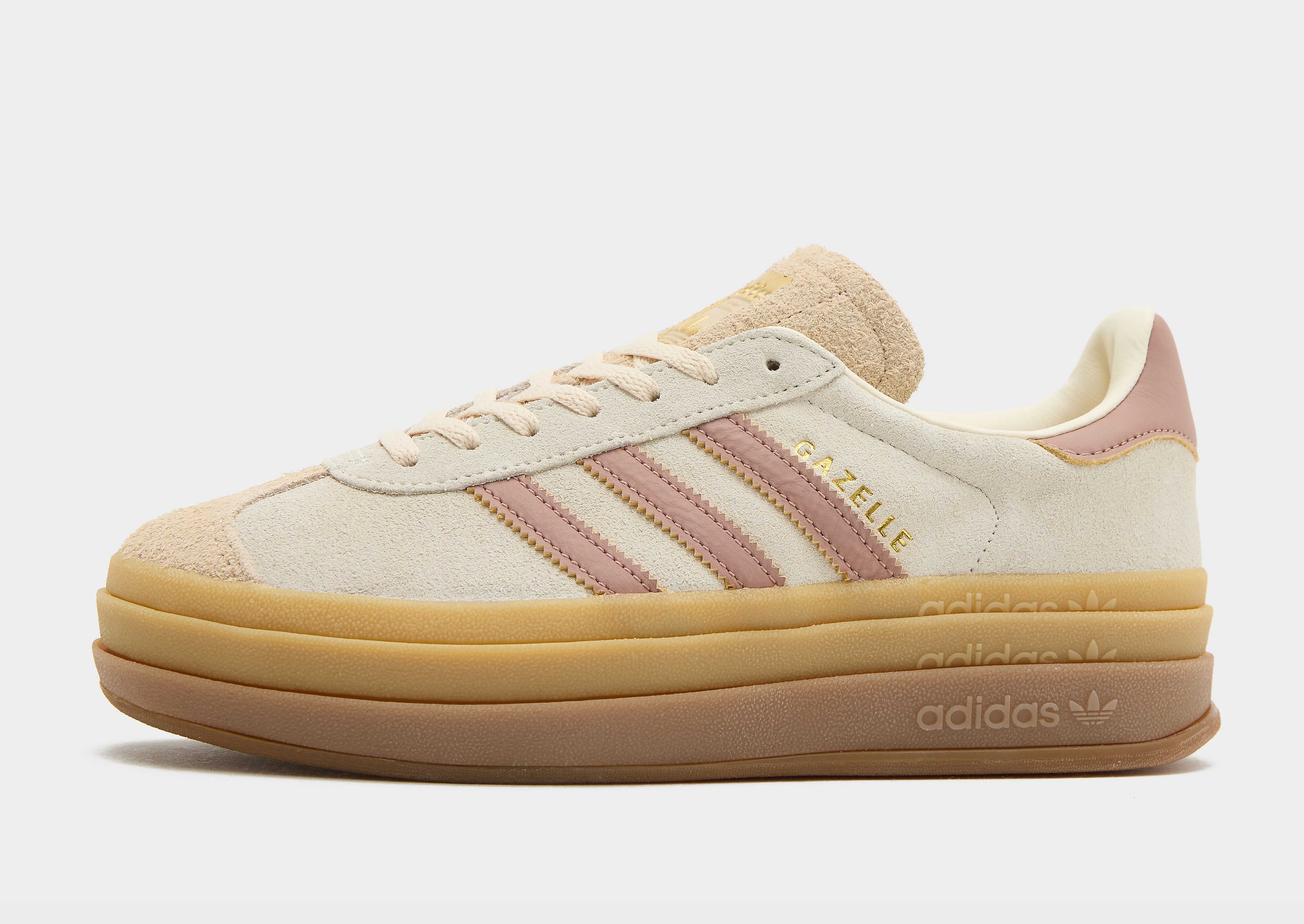 Adidas Gazelle Bold damessneaker wit