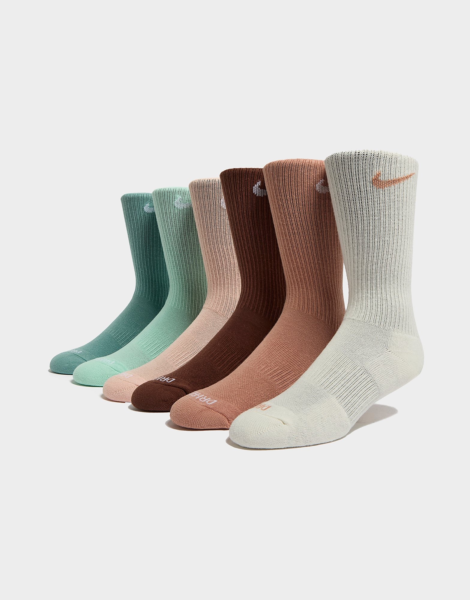 Nike 6 Paires de Chaussettes Rembourrées Crew - vue 4