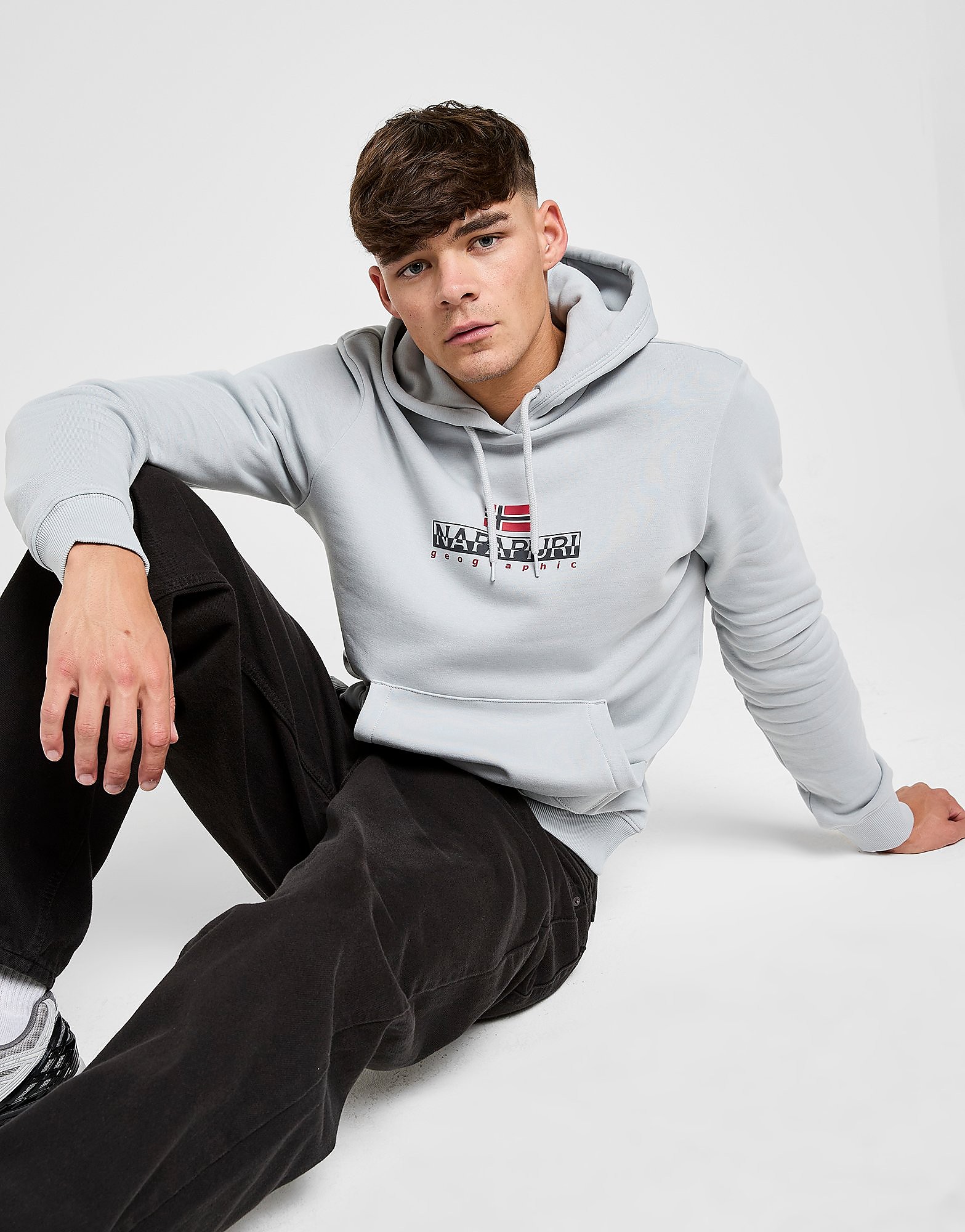 Napapijri Sweat à capuche Bory Logo Homme